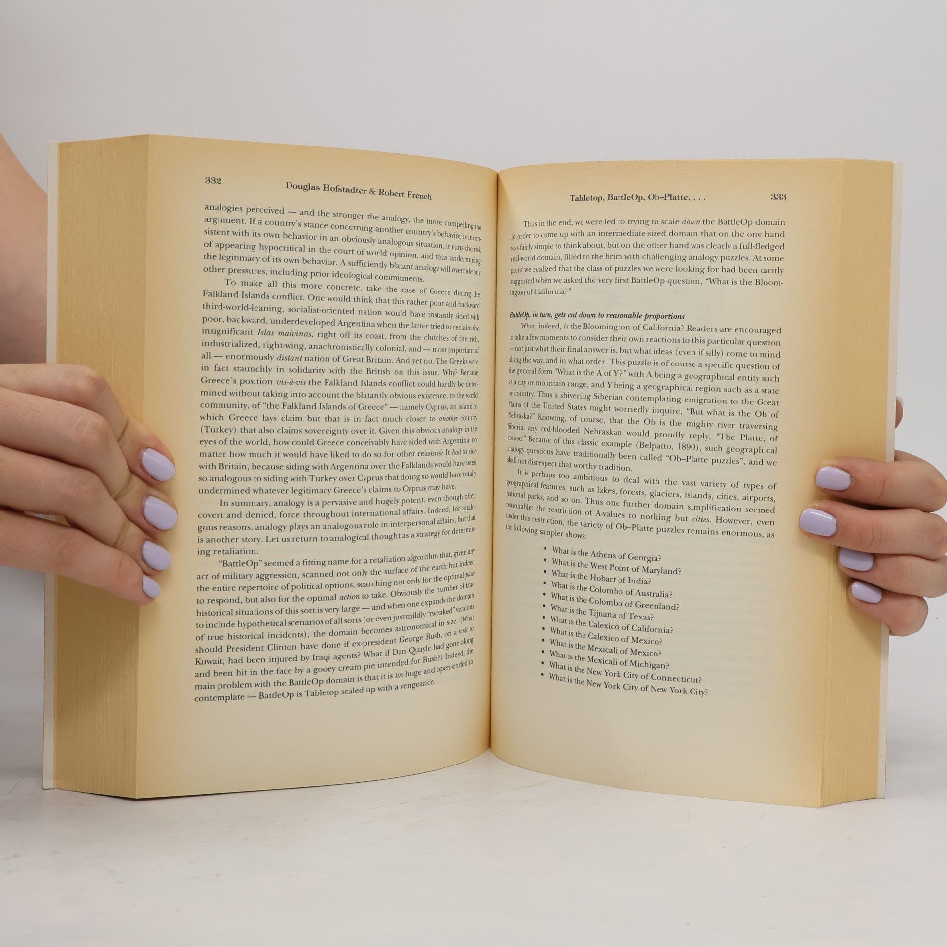 Douglas R. Hofstadter Fluid Concepts and Creative Analogies