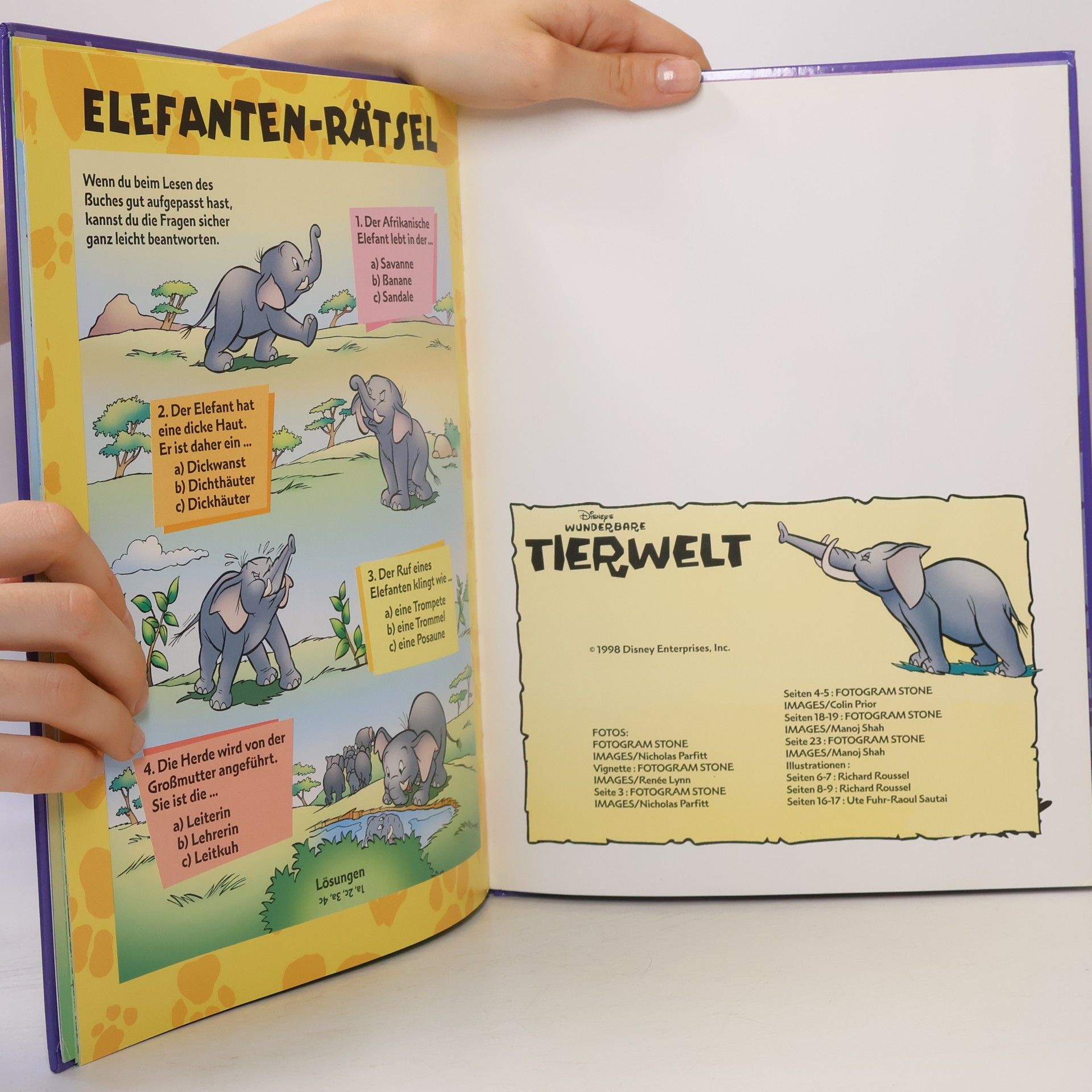 Walt Disney Wunderbare Tierwelt. Die Elefanten