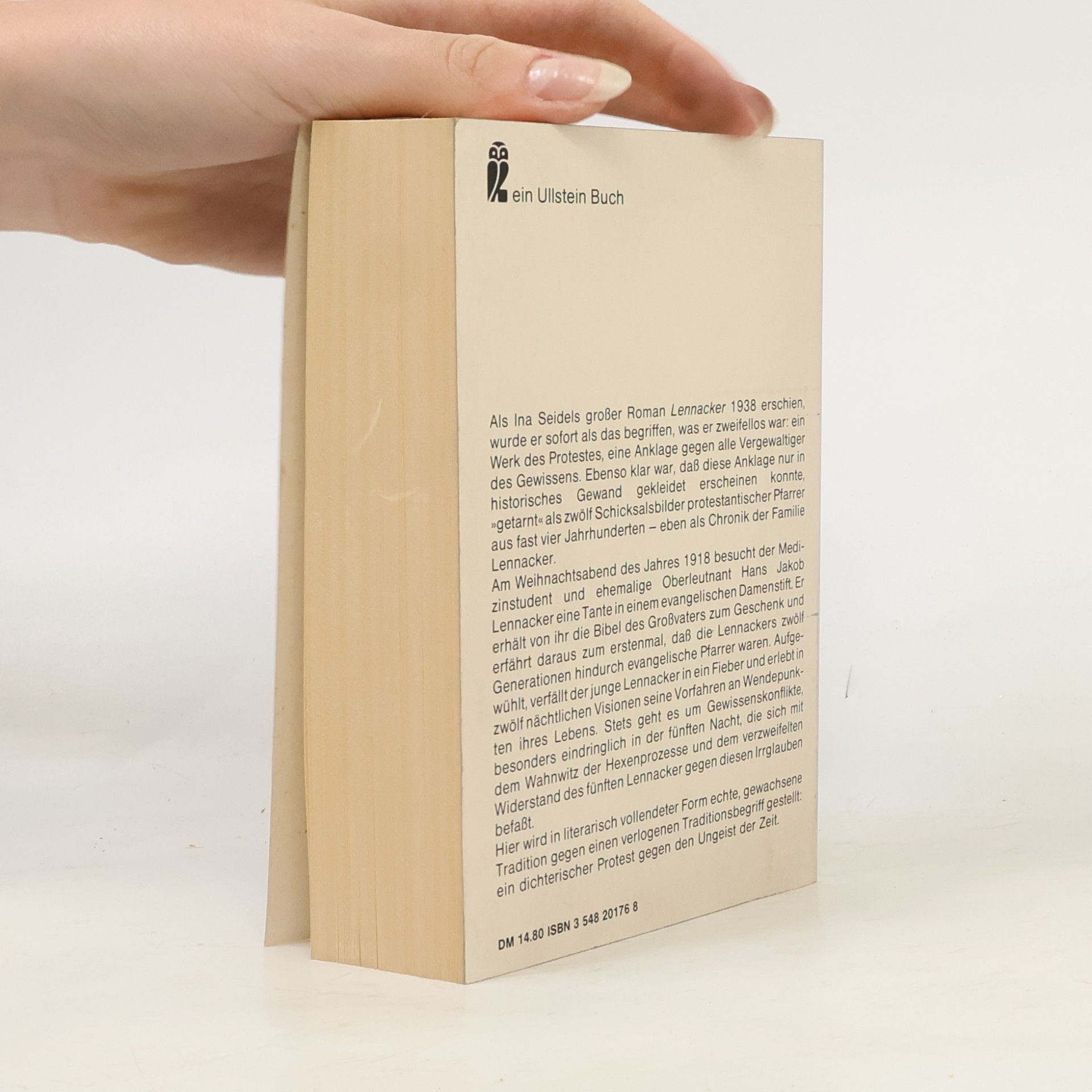 Ina Seidel Lennacker. Das Buch einer Heimkehr.