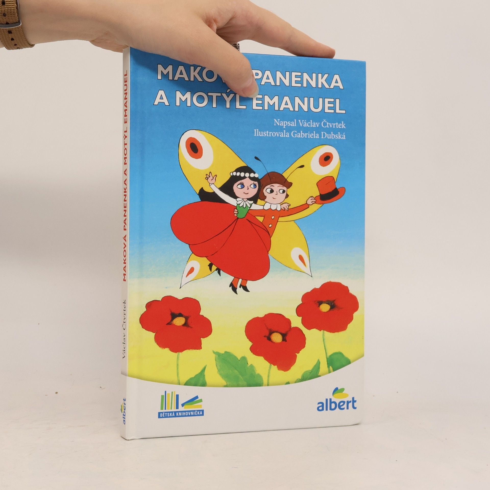 Václav Čtvrtek Maková panenka a motýl Emanuel