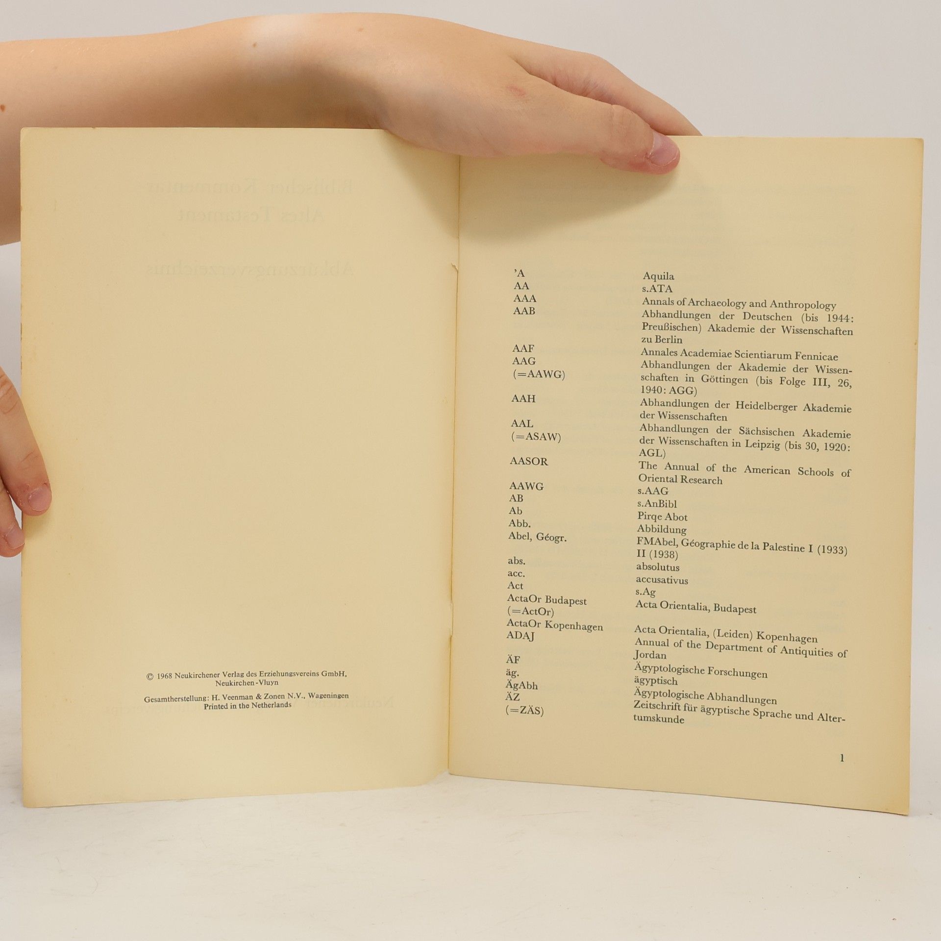 Autorenkollektiv Abkürzungsverzeichnis