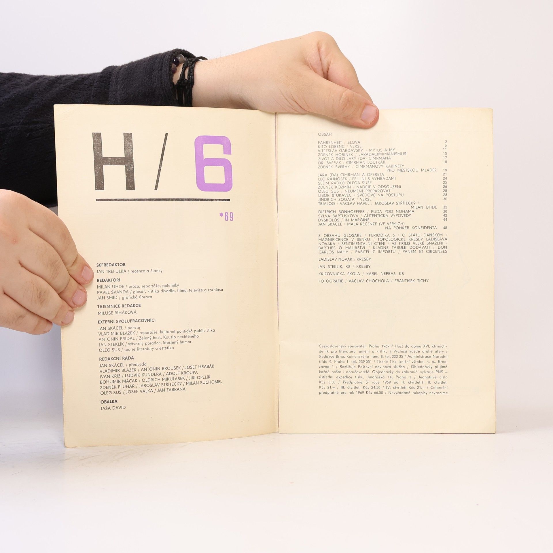 Kolektiv autorů Host do domu 6/1969