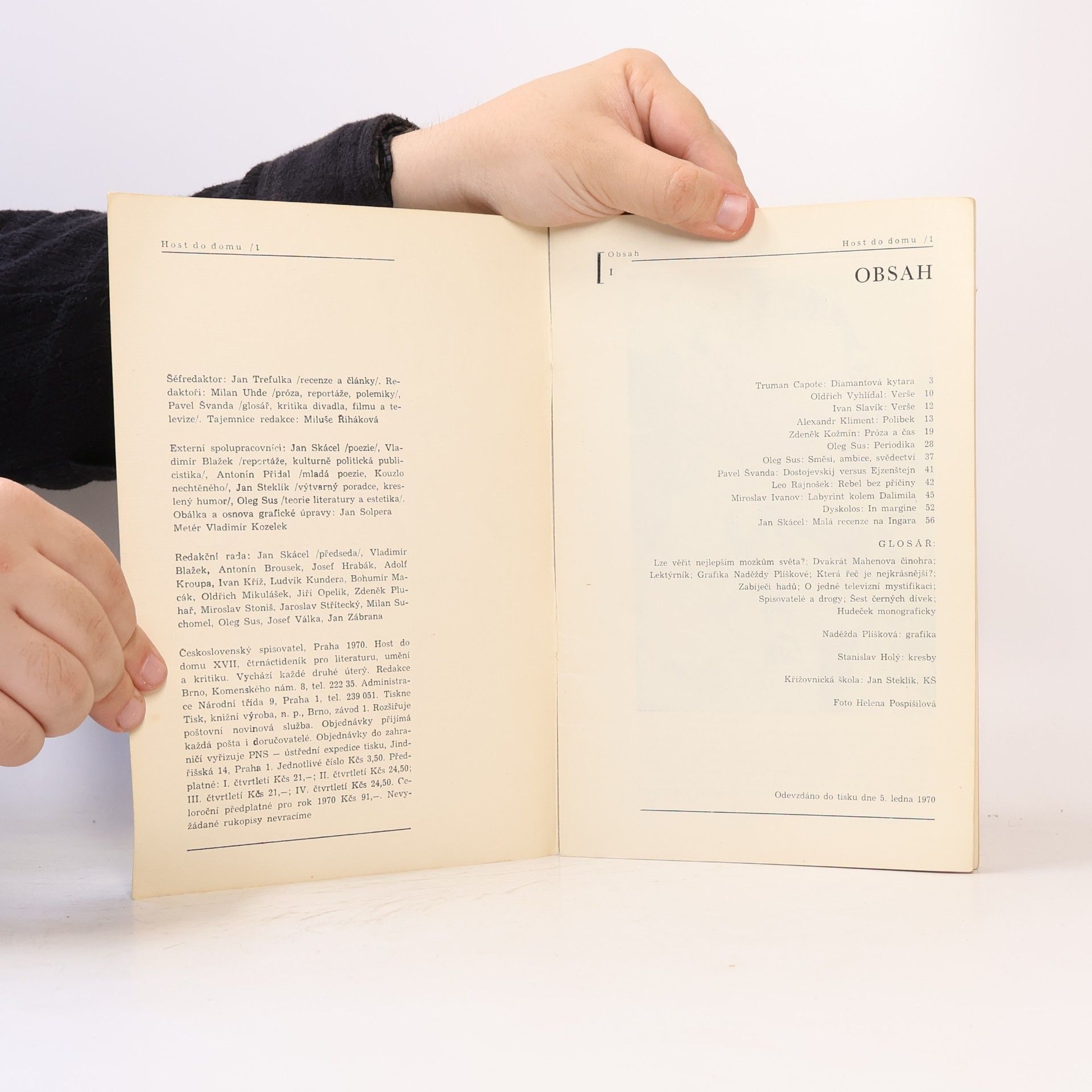 Various authors Host do domu 1/1970
