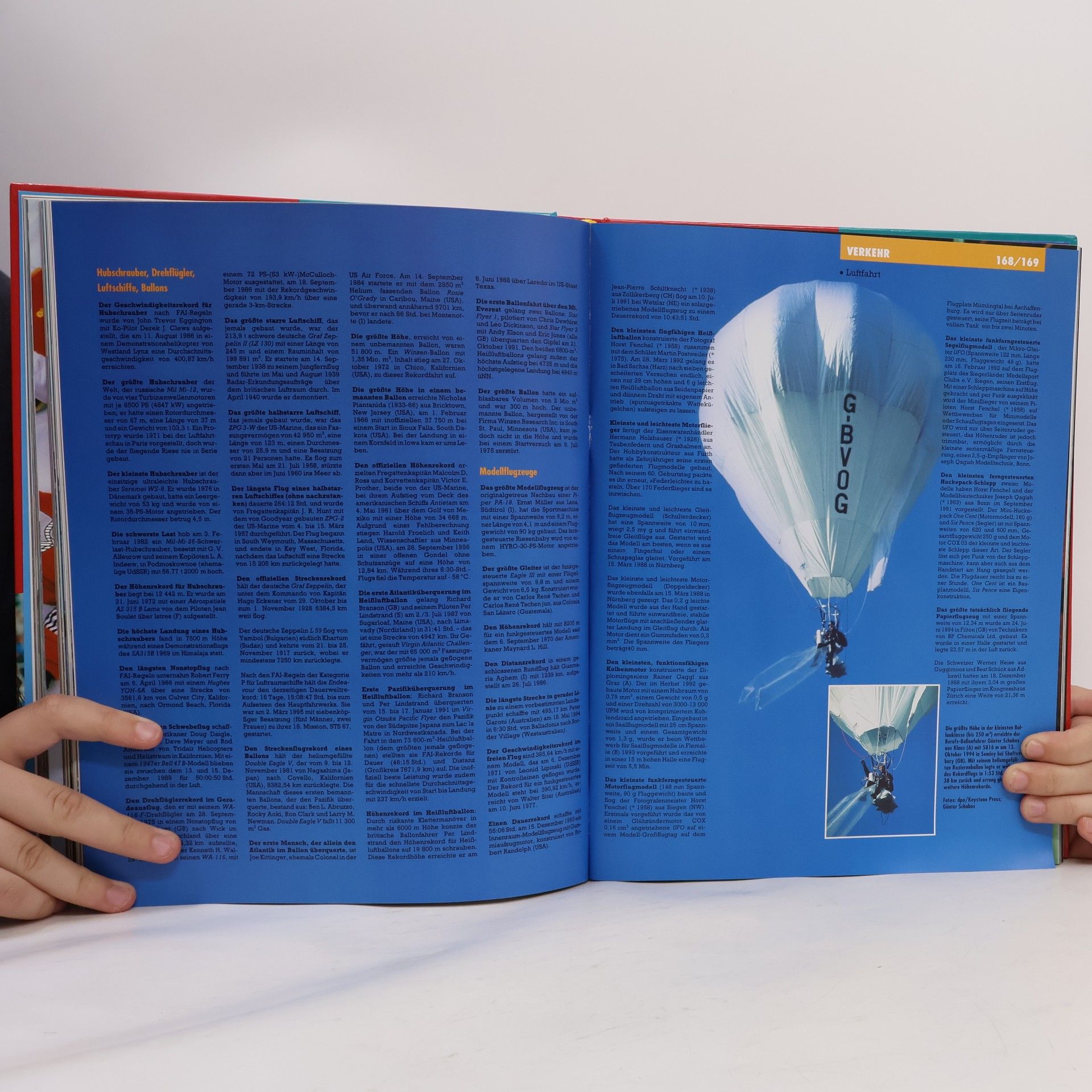 Peter Matthews Das neue Guinness Buch der Rekorde '96.