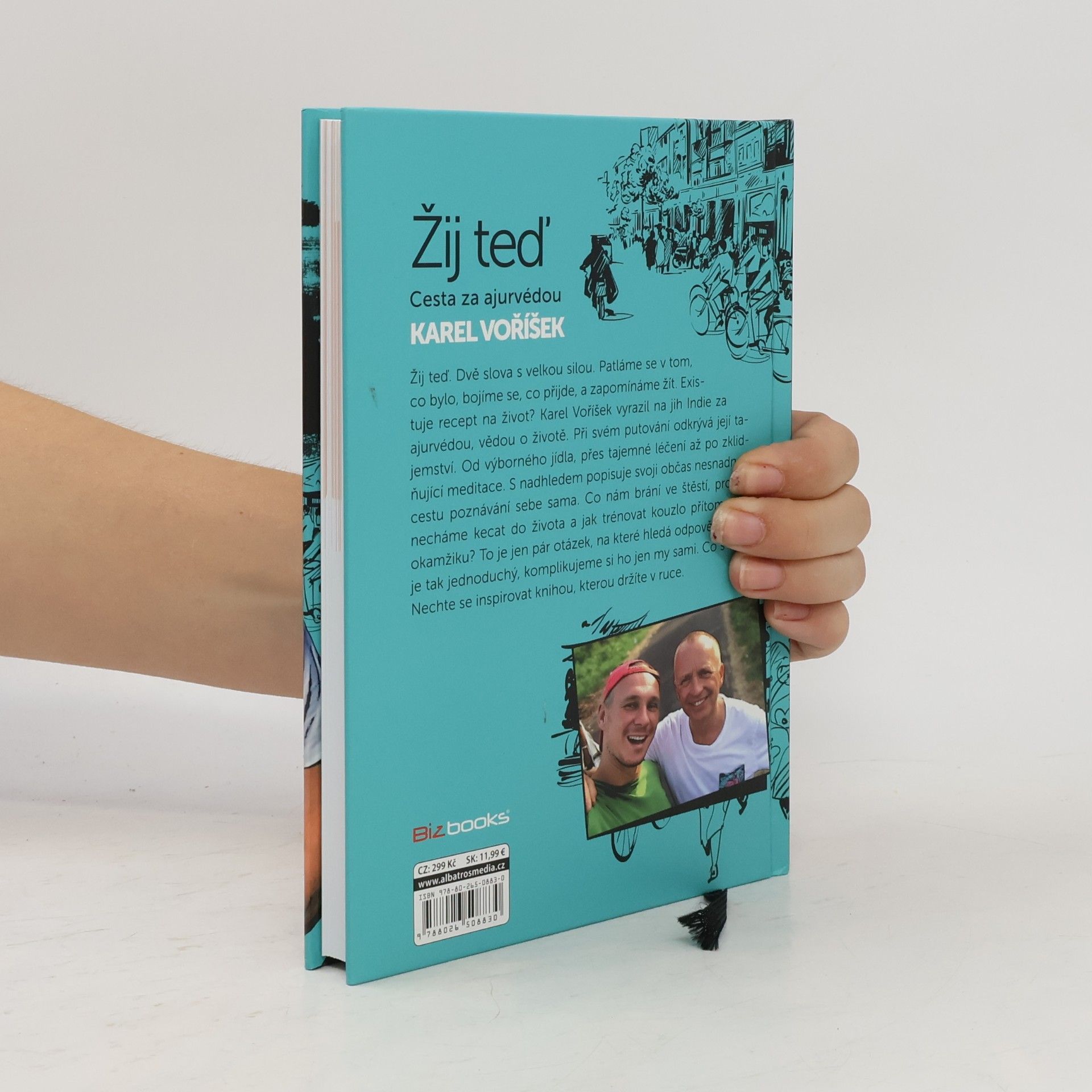 Karel Voříšek Žij teď: Cesta za ajurvédou