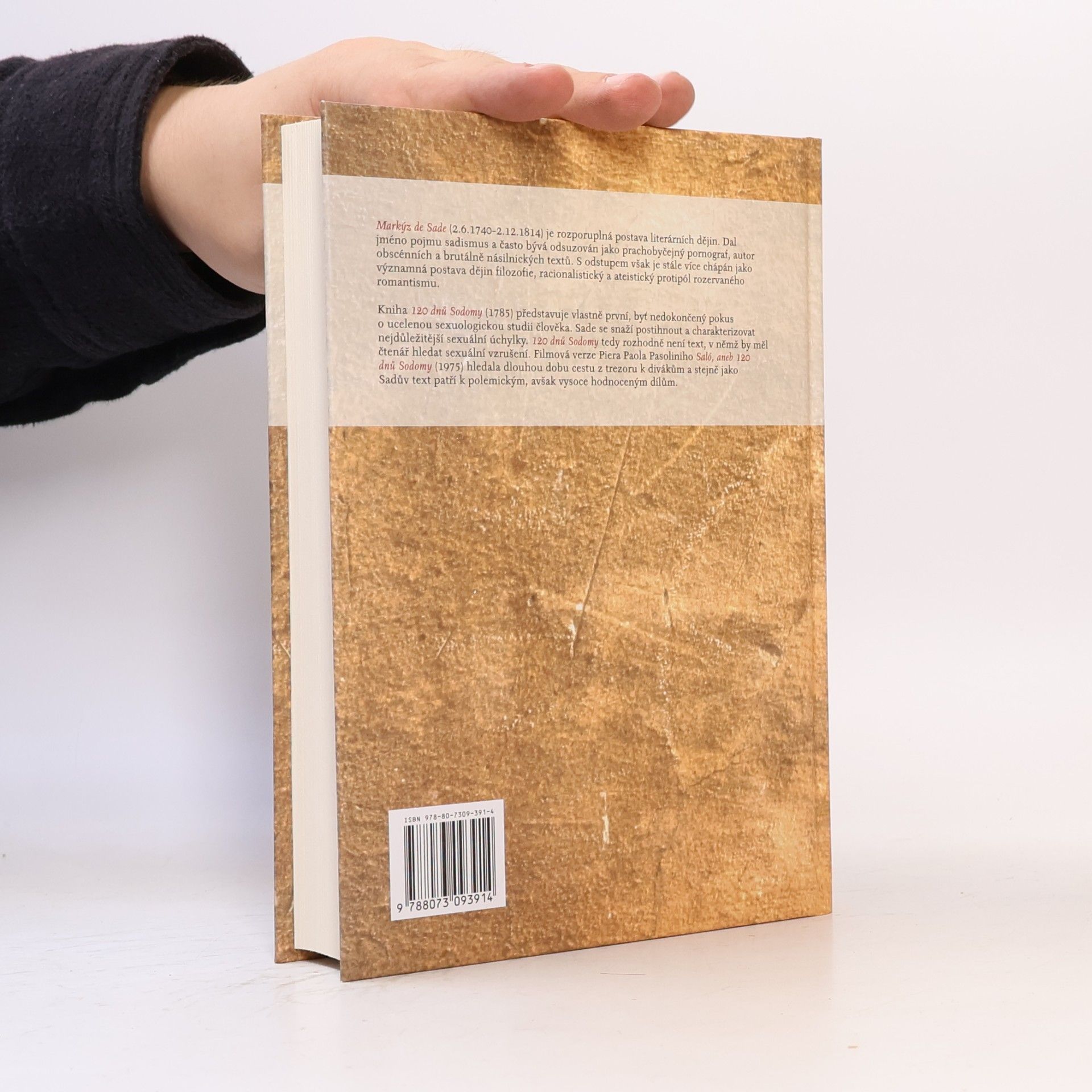 Donatien Alphonse François marquis de Sade 120 dnů Sodomy
