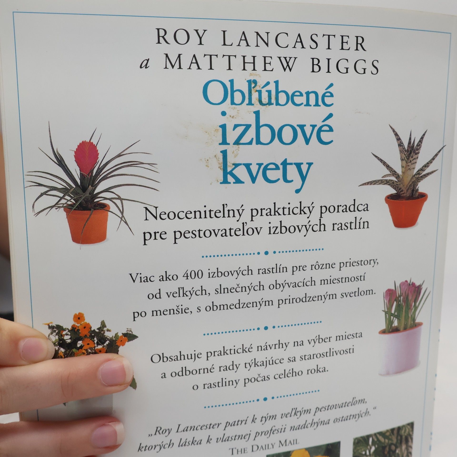 Roy Lancaster Obľúbené izbové kvety
