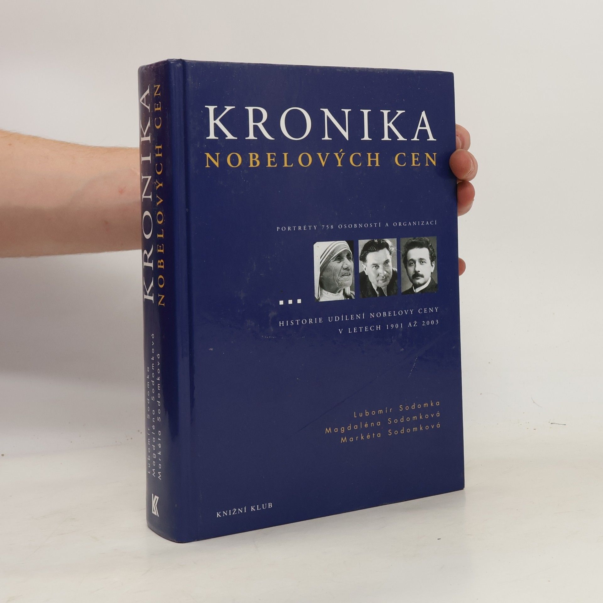 Markéta Sodomková Kronika Nobelových cen