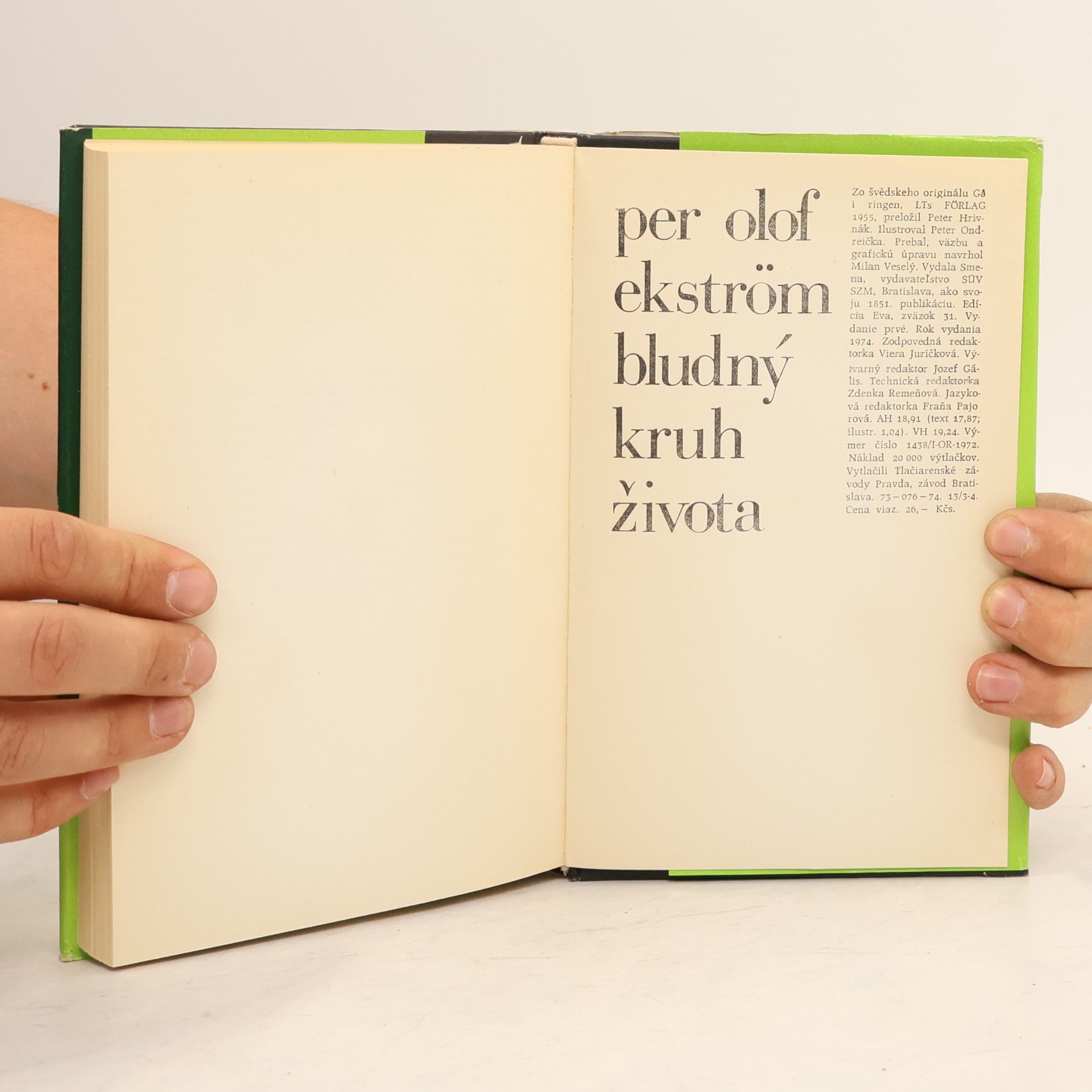 Per Olof Ekström Bludný kruh života