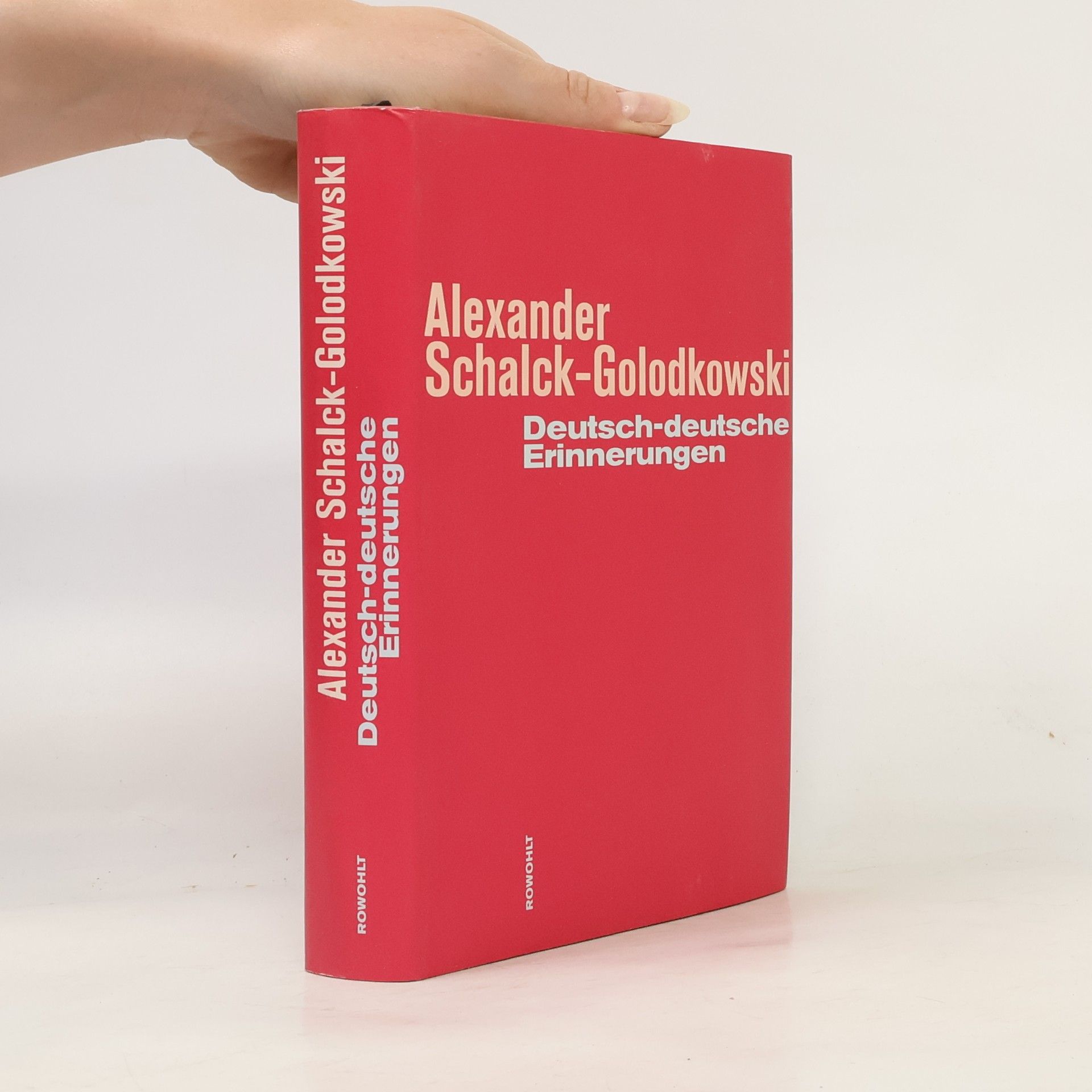 Alexander Schalck-Golodkowski Deutsch-deutsche Erinnerungen