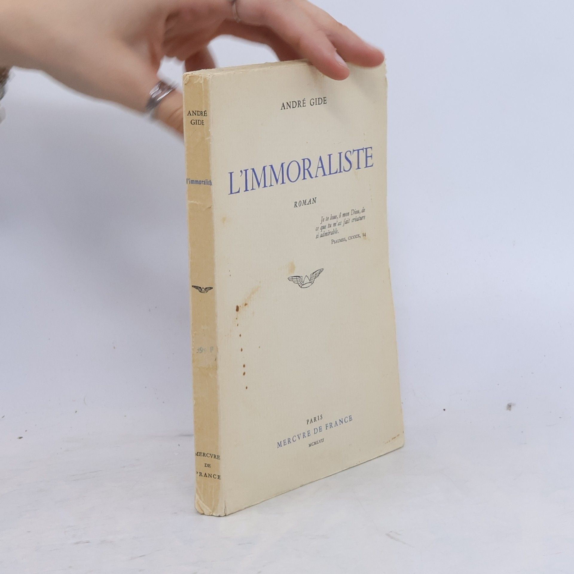 André Gide L'immoraliste