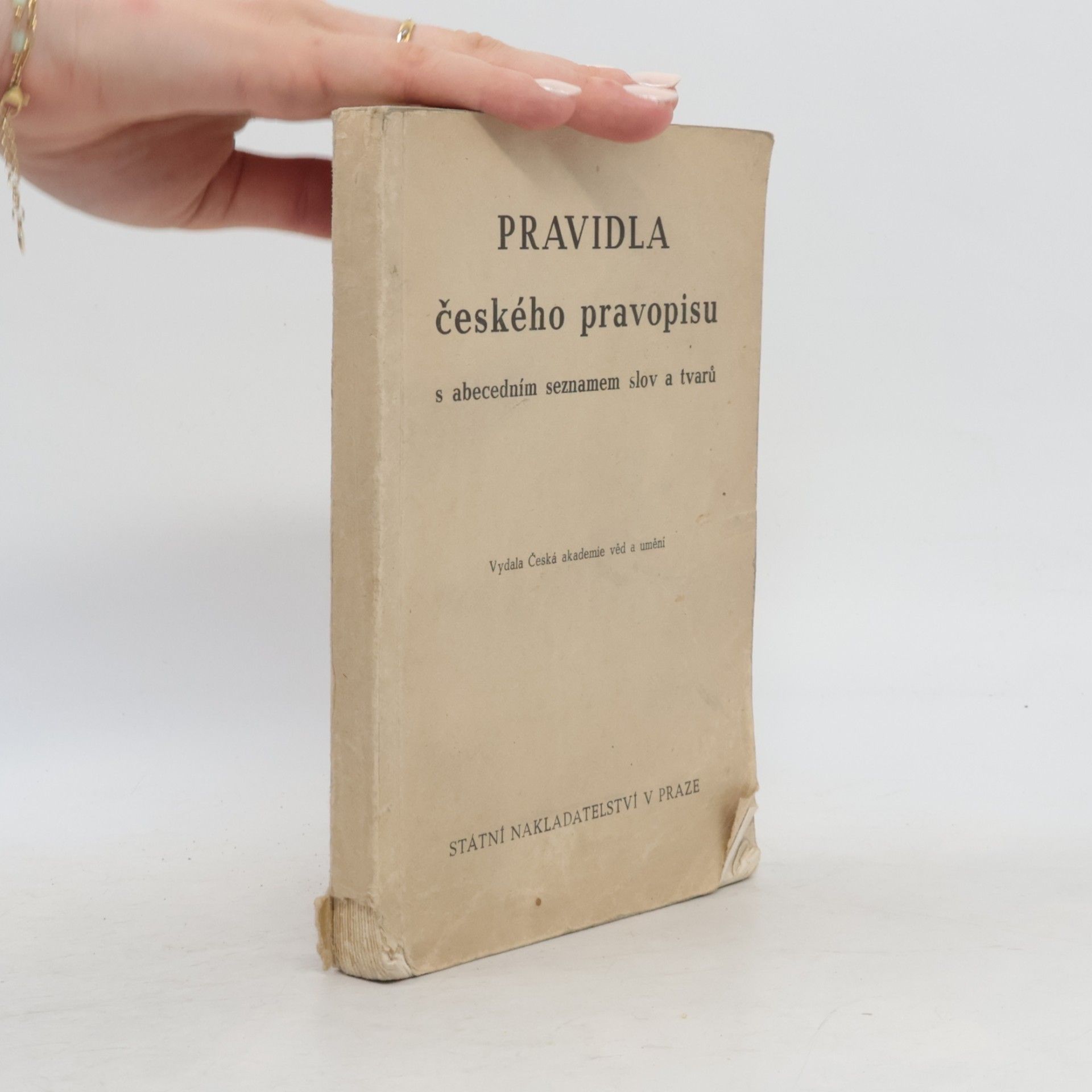 Collectif d'auteurs Pravidla českého pravopisu s abecedním seznamem slov a tvarů