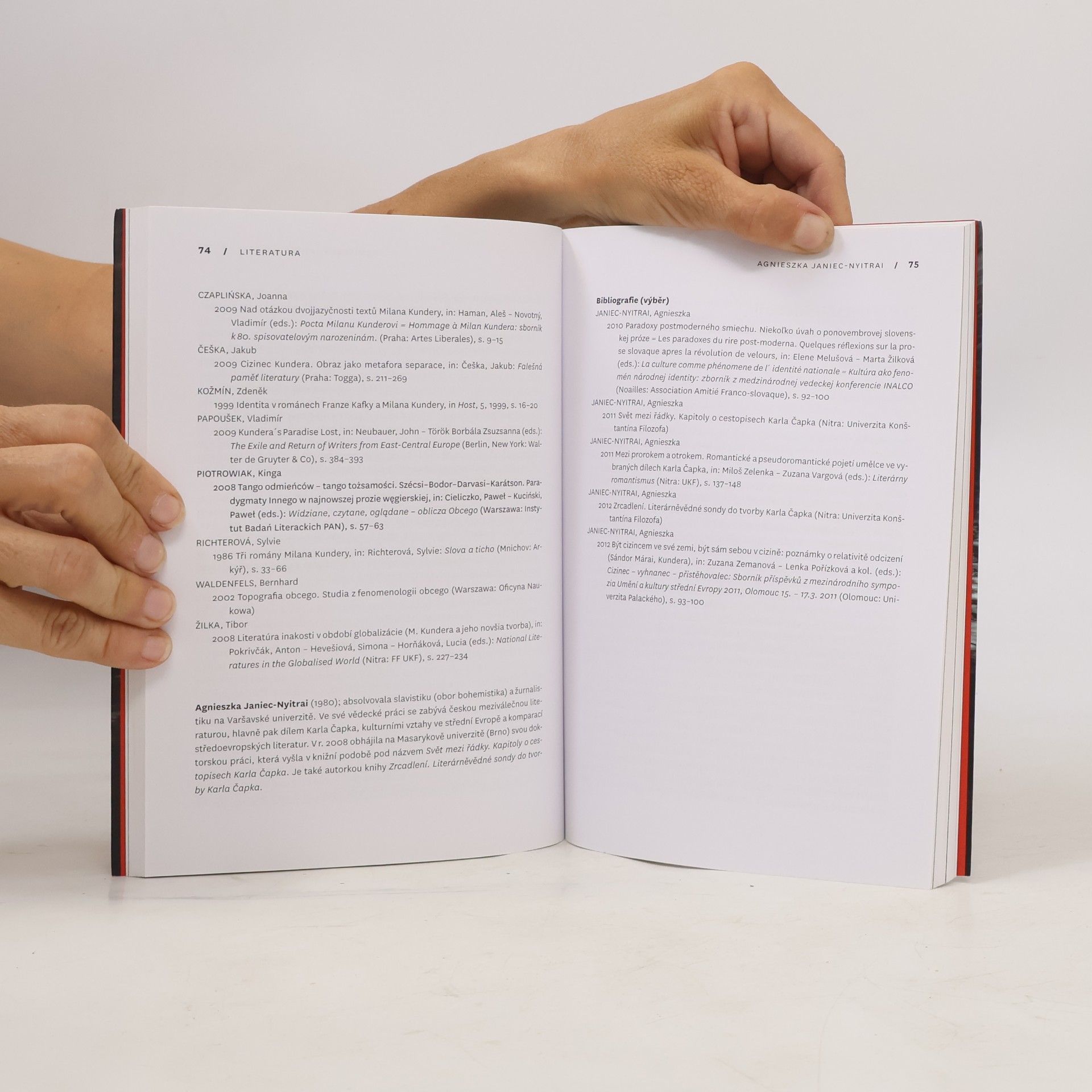 Róbert Kiss Szemán Na úprku před sebou samými - Češi a jejich literatura očima současné maďarské bohemistiky