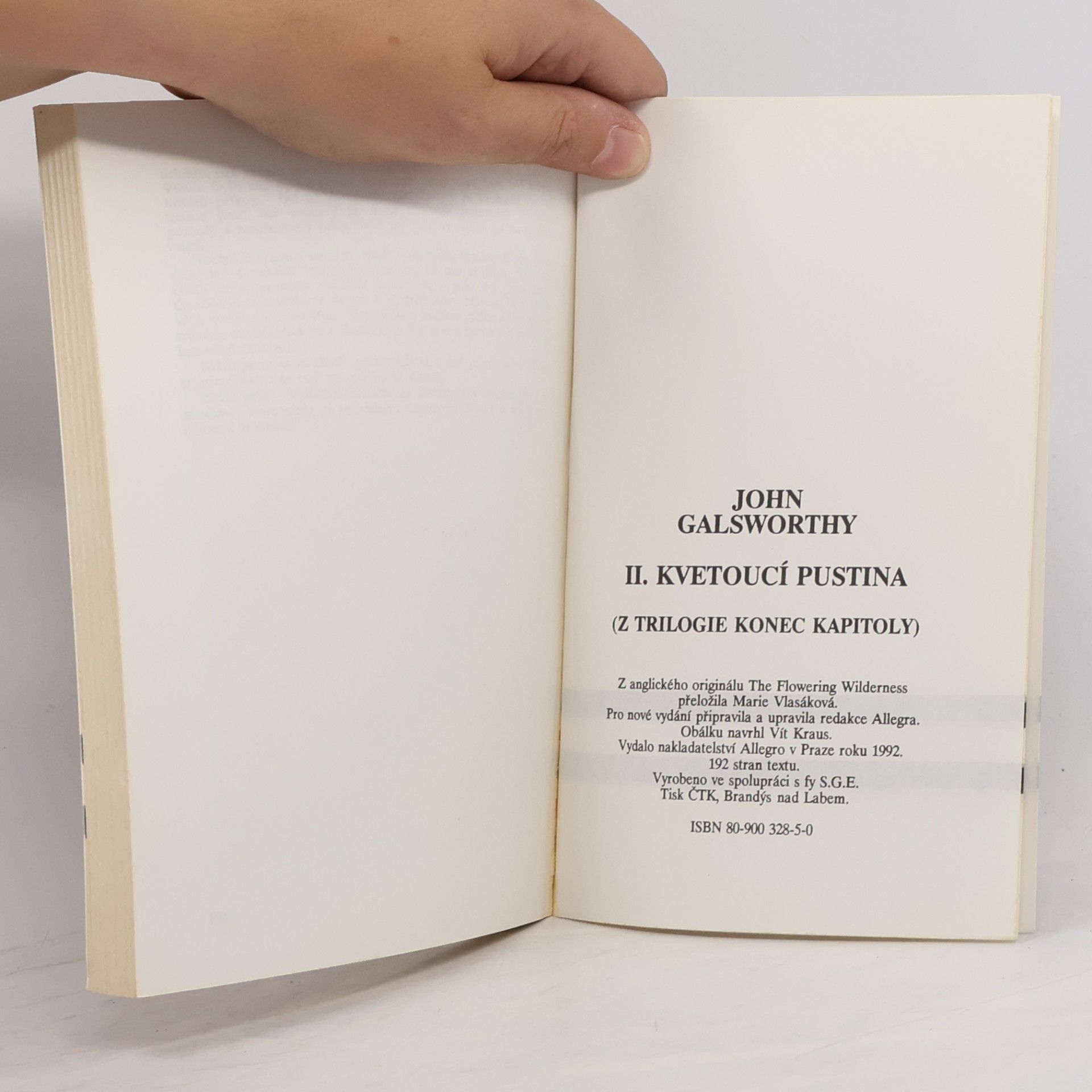 John Galsworthy Sága rodu Forsytů. Kvetoucí pustina