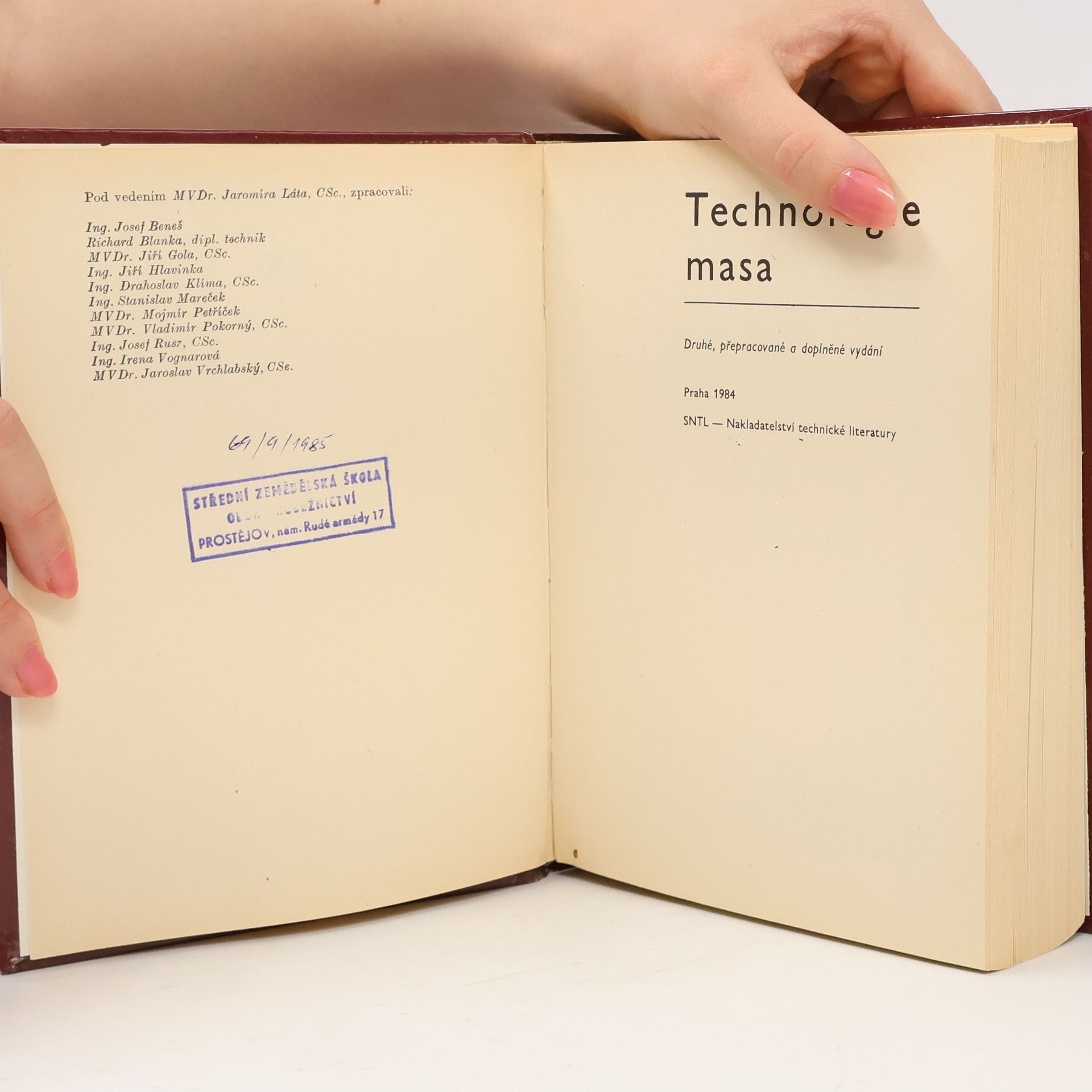 Kolektiv autorů Technologie masa