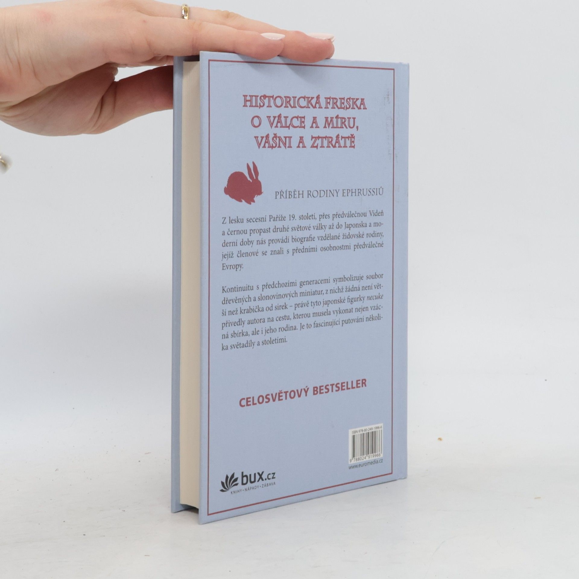 Edmund de Waal Zajíc s jantarovýma očima