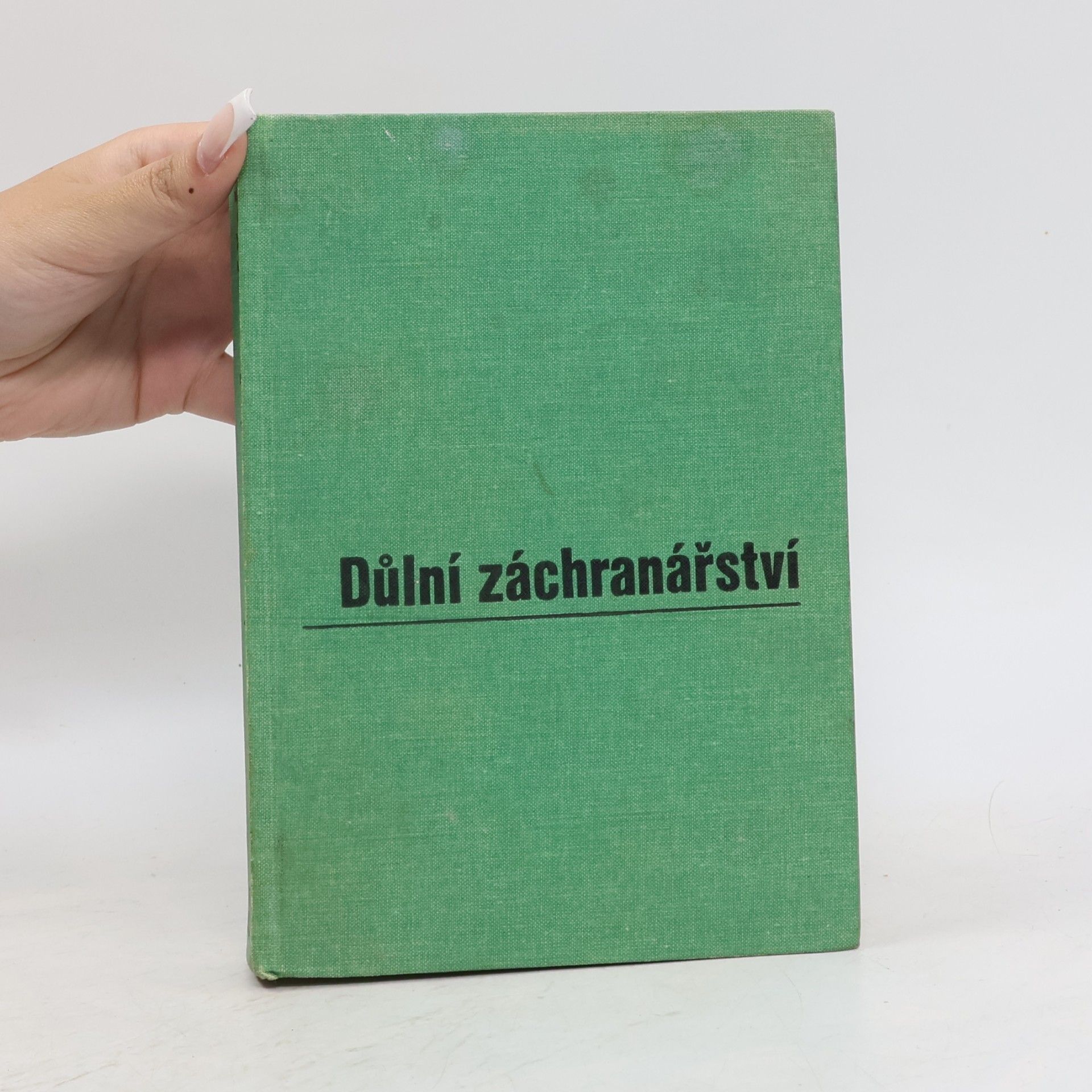 Hájek Lubomír Důlní záchranářství