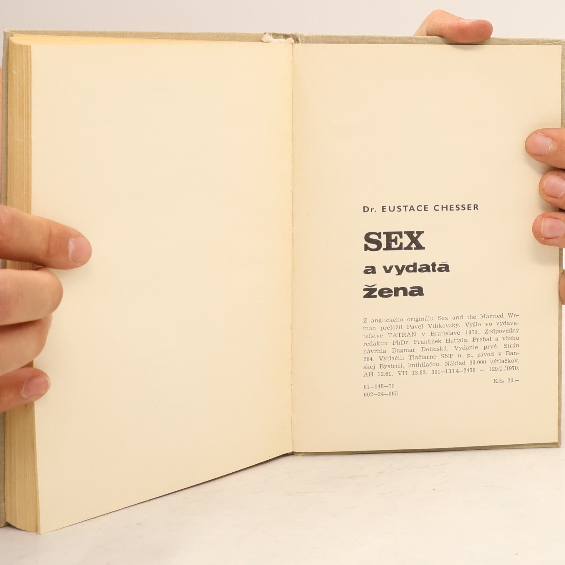 Eustace Chesser Sex a vydatá žena