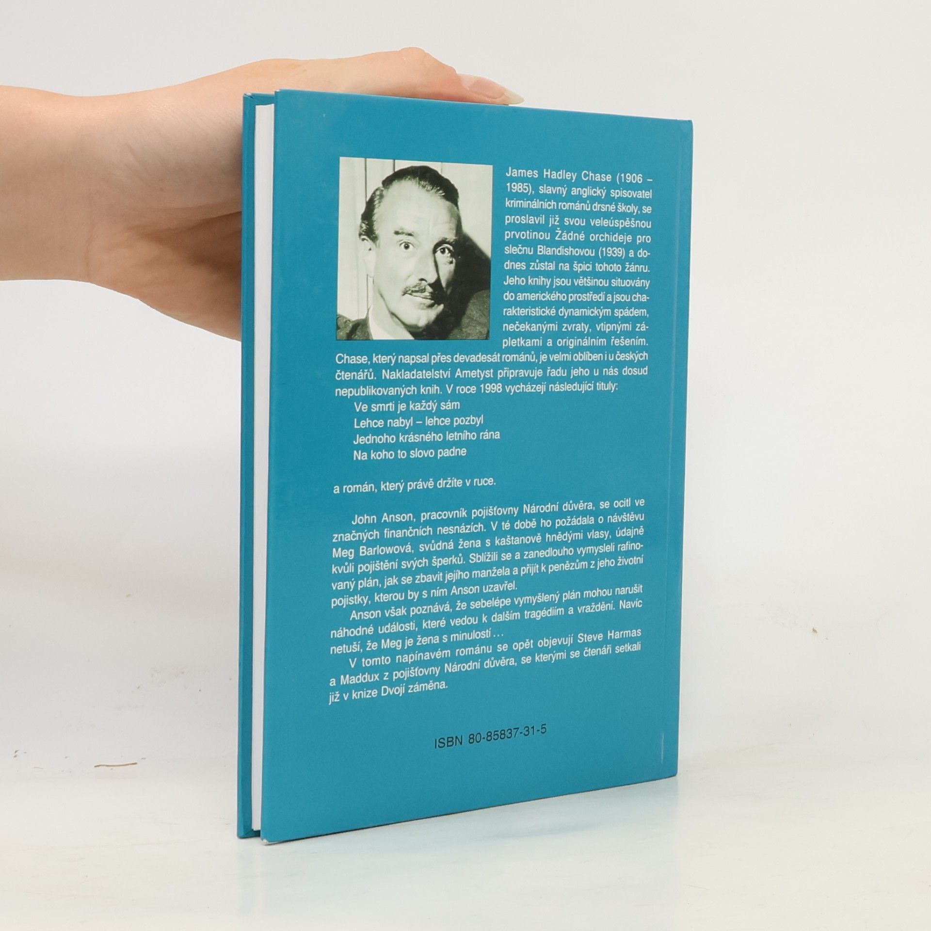 James Hadley Chase Dobře pojištěná vražda