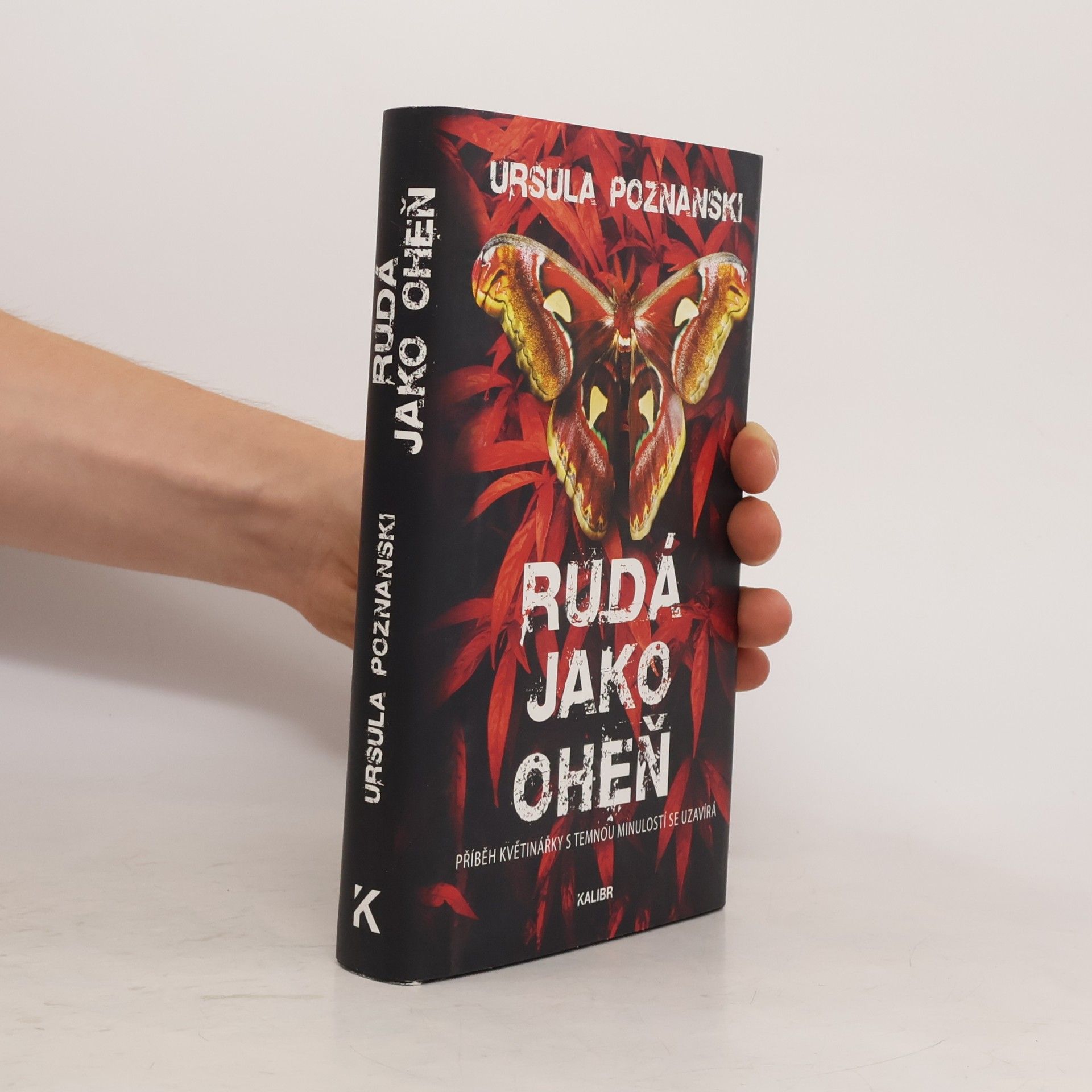 Ursula Poznanski Rudá jako oheň : příběh květinářky s temnou minulostí se uzavírá