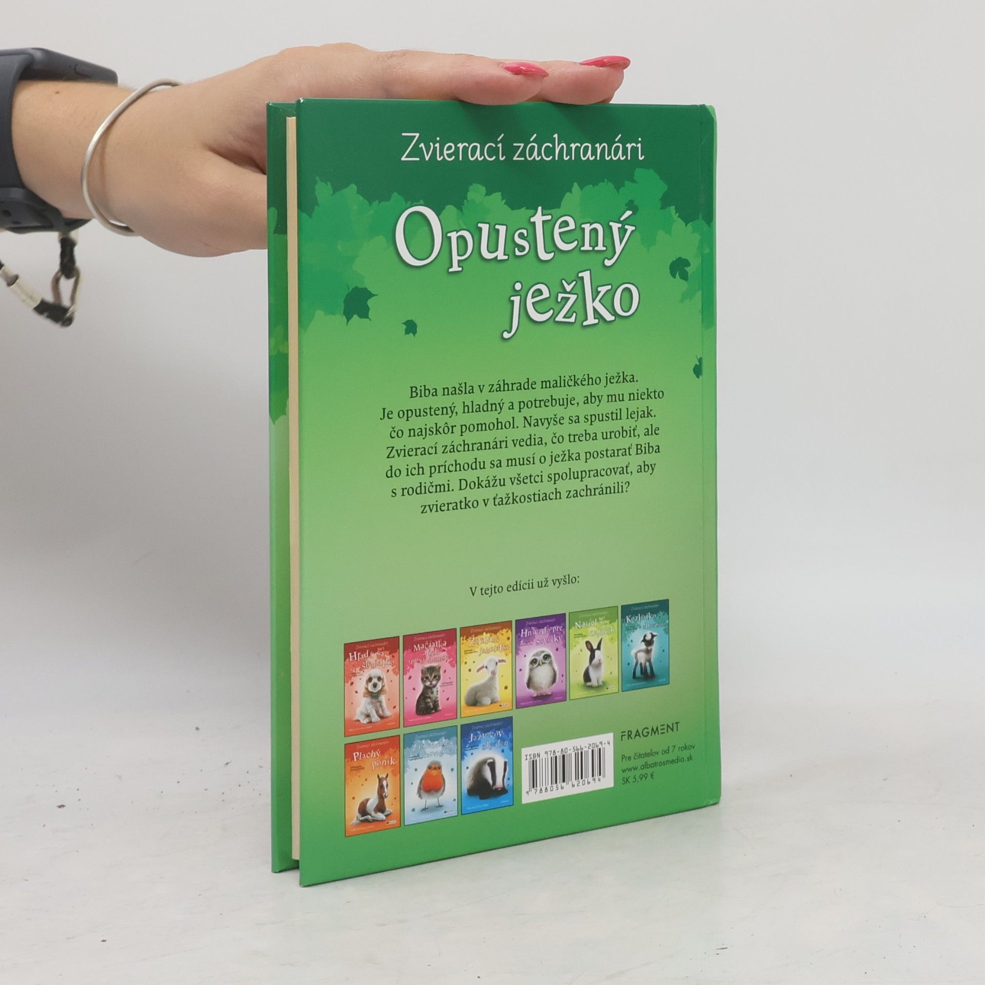 Davis Jon Hucklesby Jill Zvierací záchranári: Opustený ježko