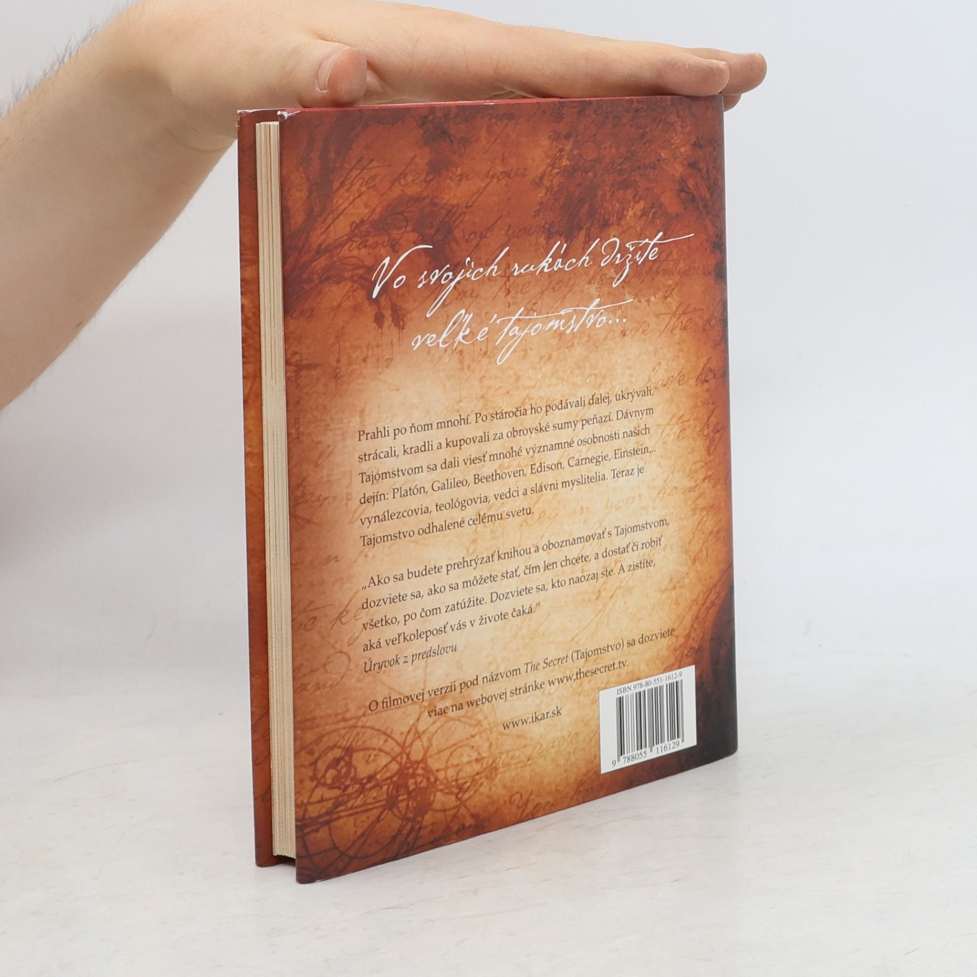 Rhonda Byrne Secret. Tajomstvo