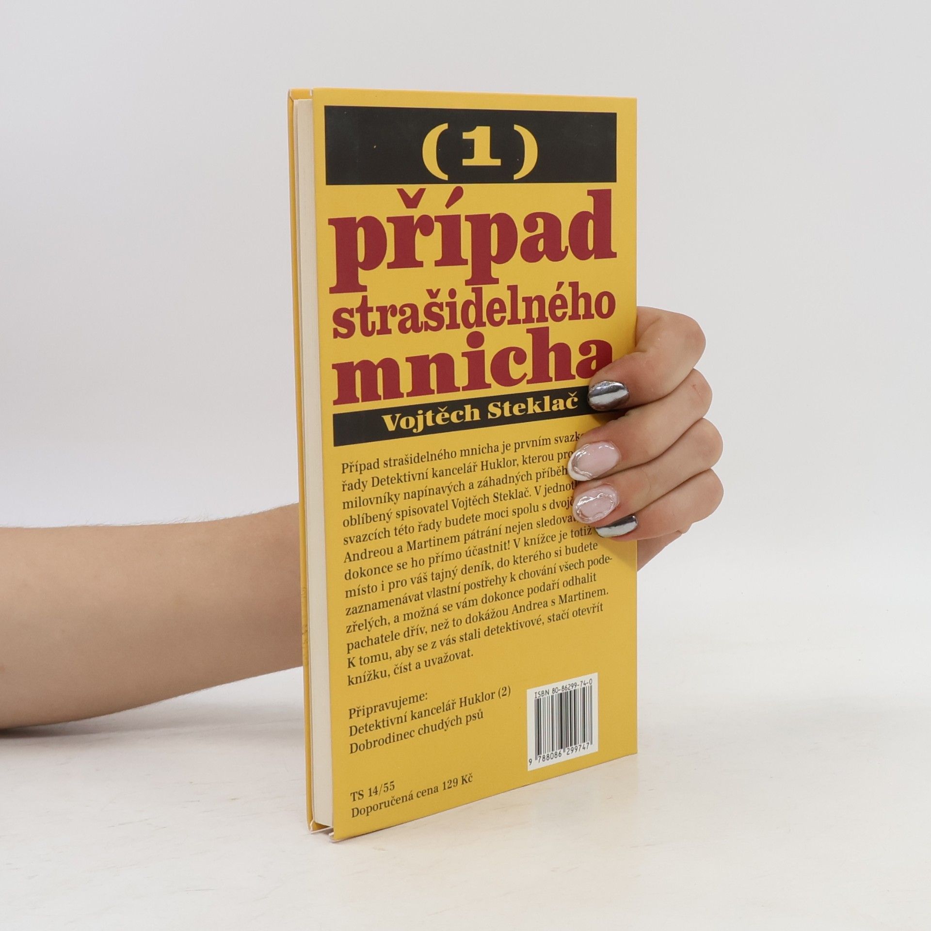 Vojtěch Steklač Případ strašidelného mnicha
