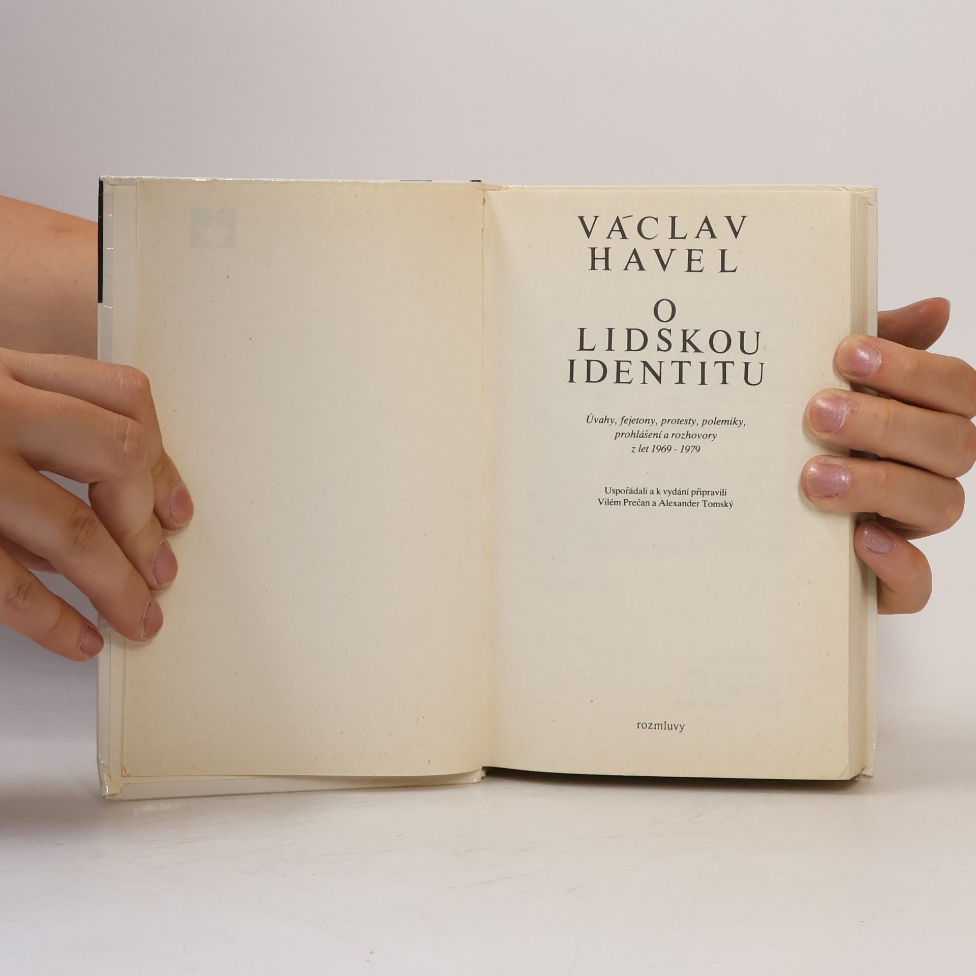 Václav Havel O lidskou identitu