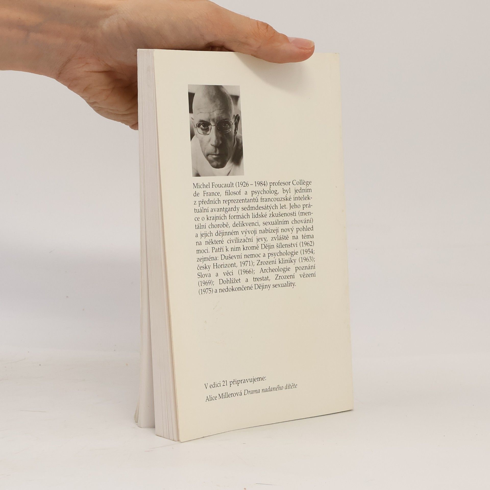 Michel Foucault Dějiny šílenství