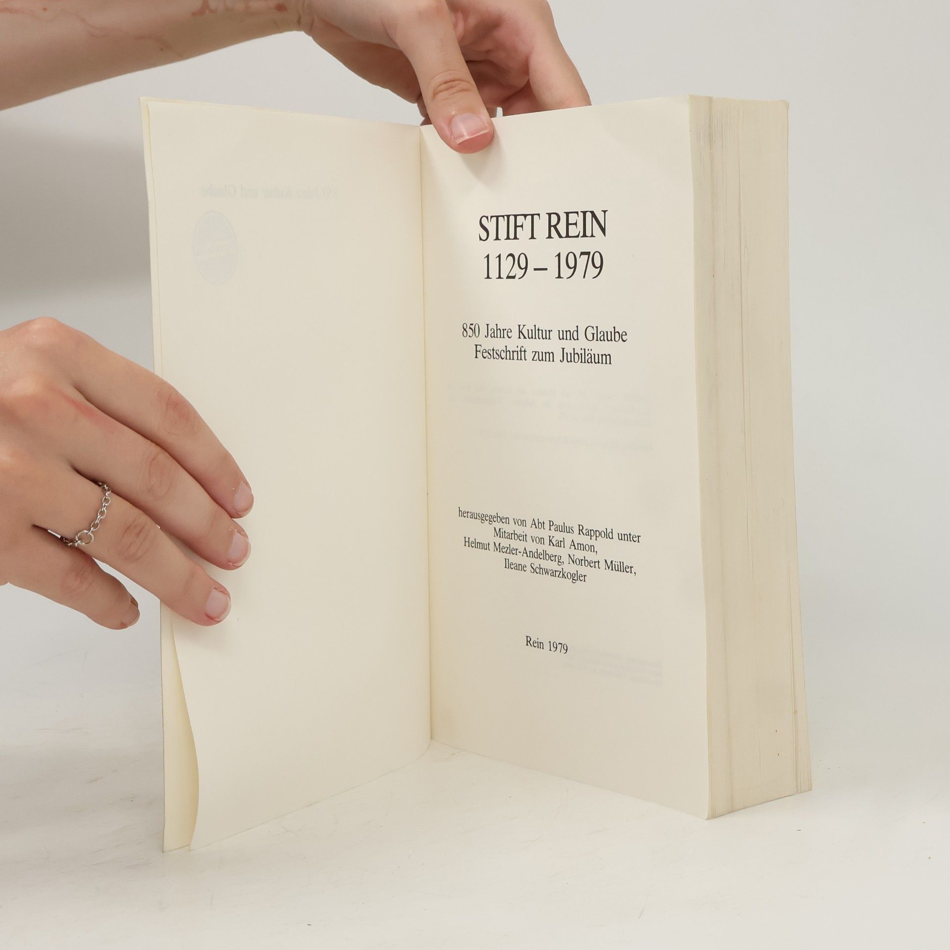 Autorenkollektiv Stift Rein 1129-1979