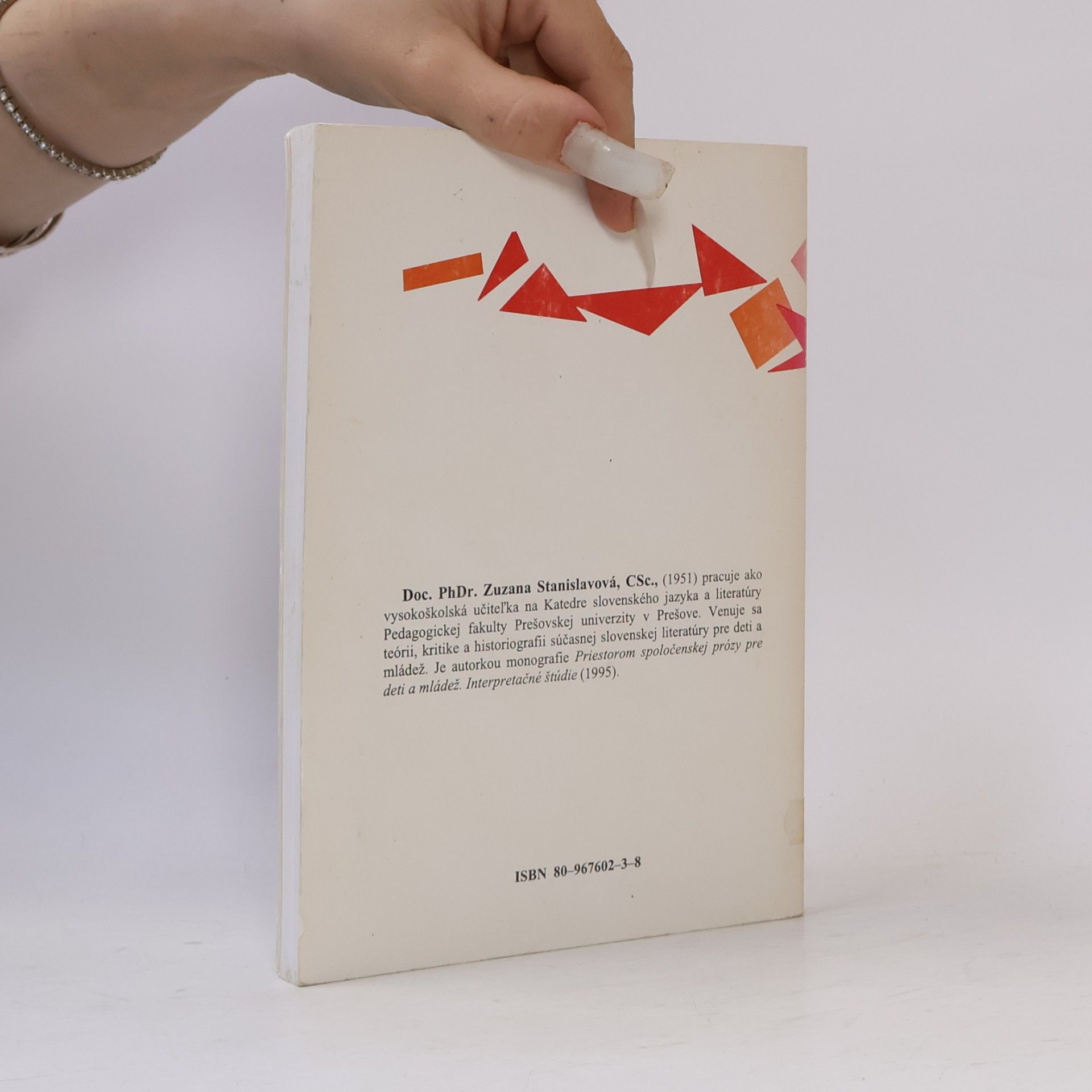 Zuzana Stanislavová Kontexty modernej slovenskej literatúry pre deti a mládež