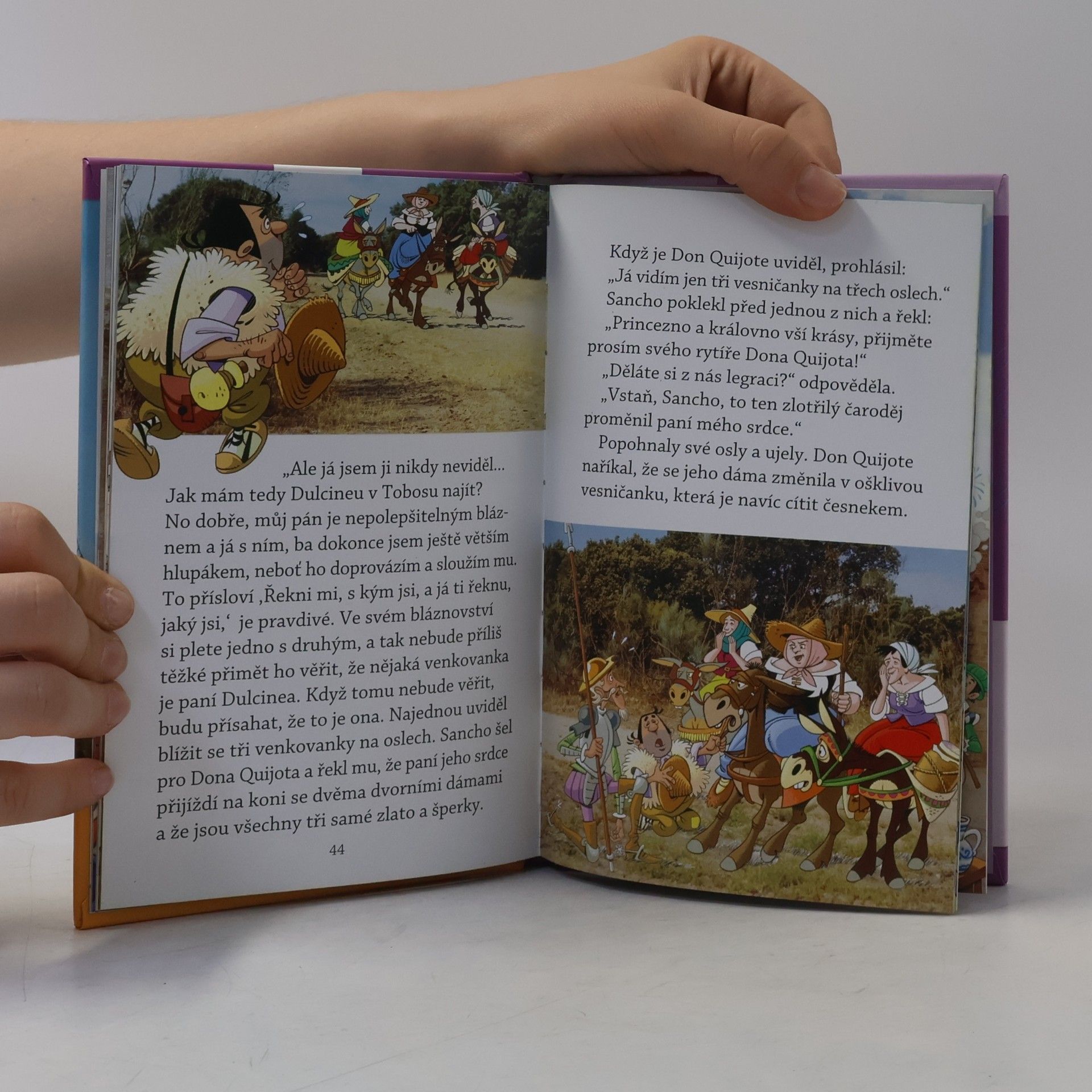 María Asensio Světová četba pro školáky: Don Quijote de la Mancha