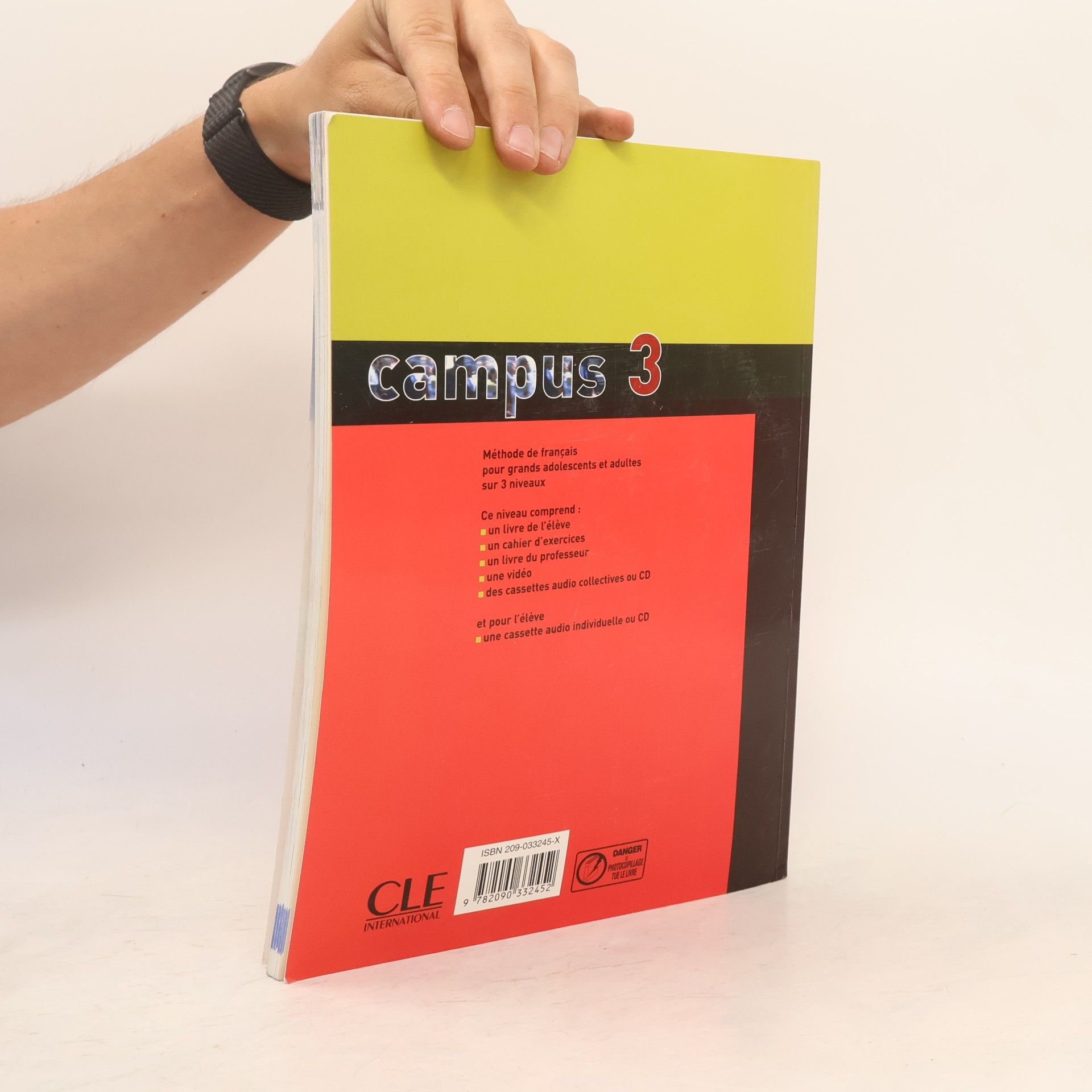Jacques Pécheur Campus 3. Méthode de français. Livre de l'élève
