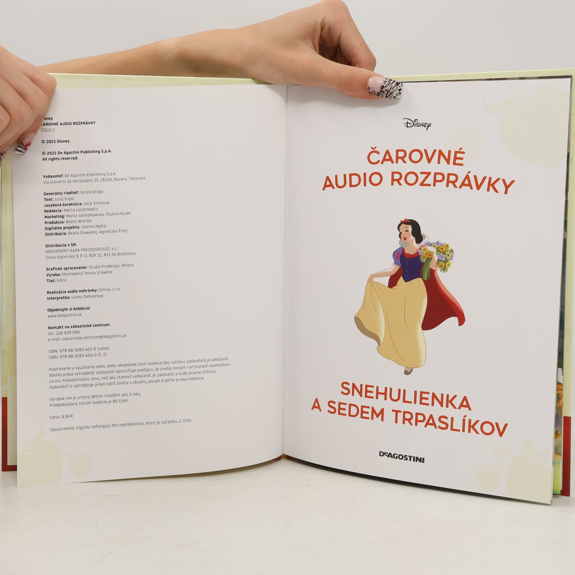 Collectif d'auteurs Čarovné audio rozprávky 2. Snehulienka a sedem trpaslíkov