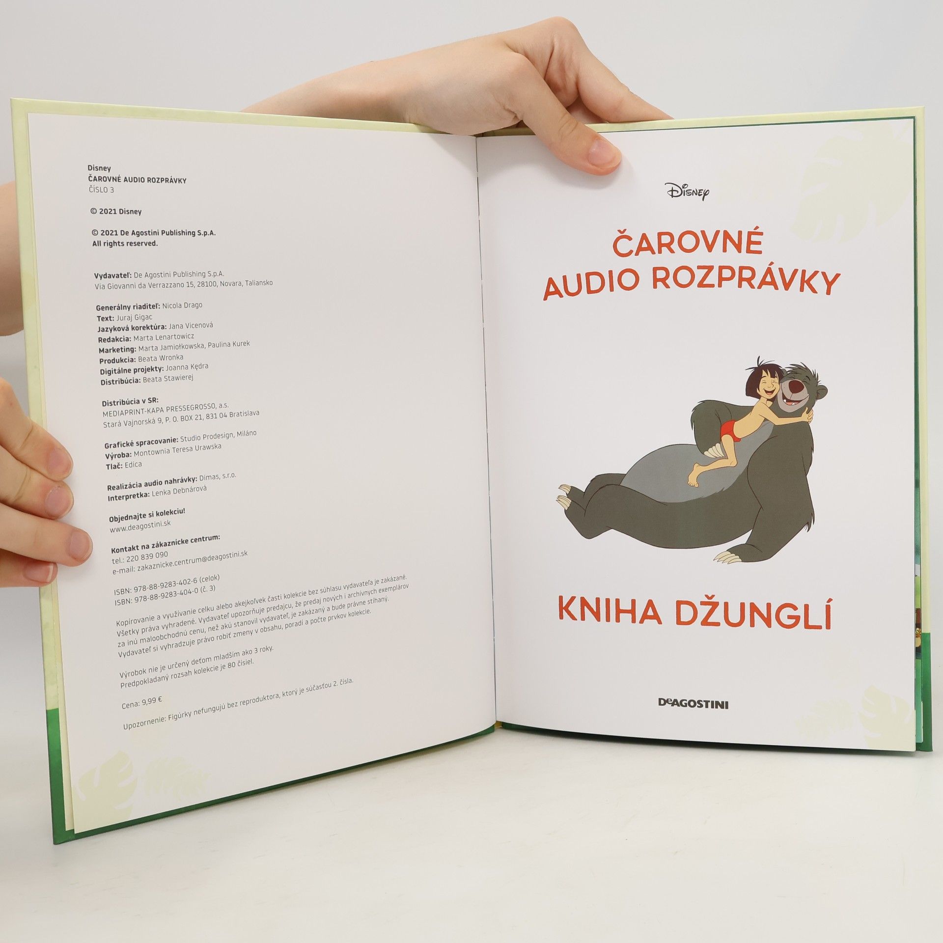 Autores varios Čarovné audio rozprávky 3. Kniha džunglí