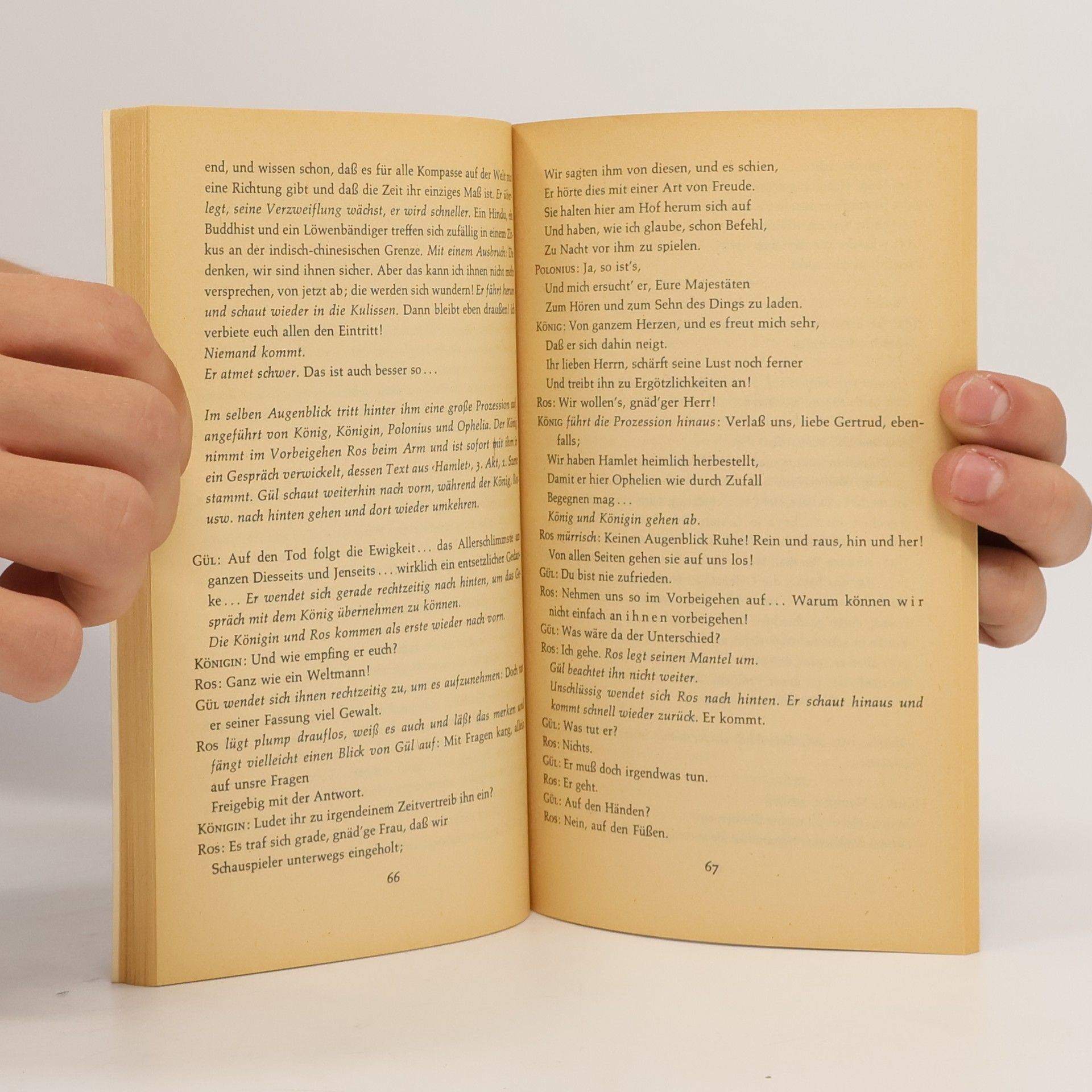 Tom Stoppard Rosenkranz und Güldenstern