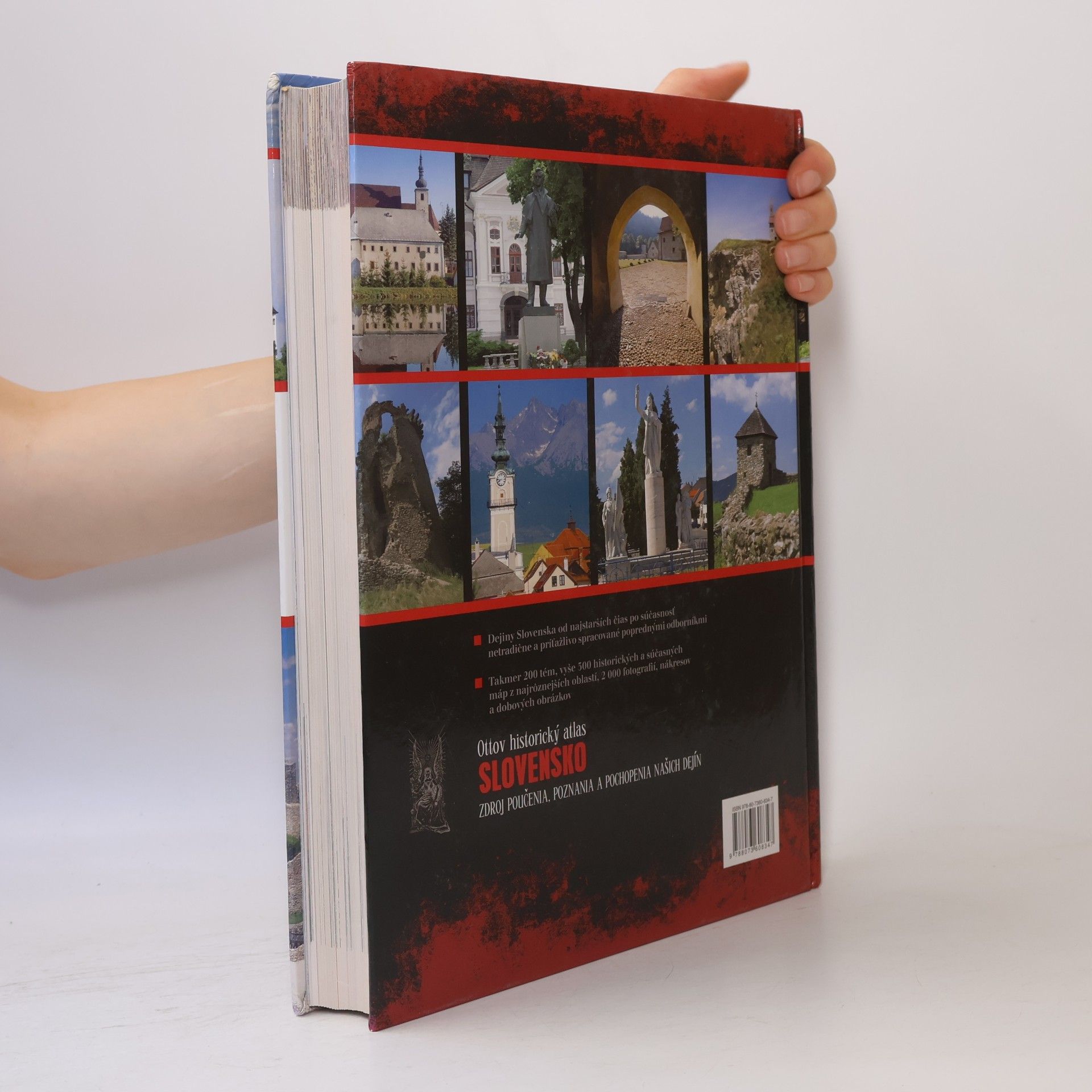 Pavol Kršák Ottov historický atlas. Slovensko