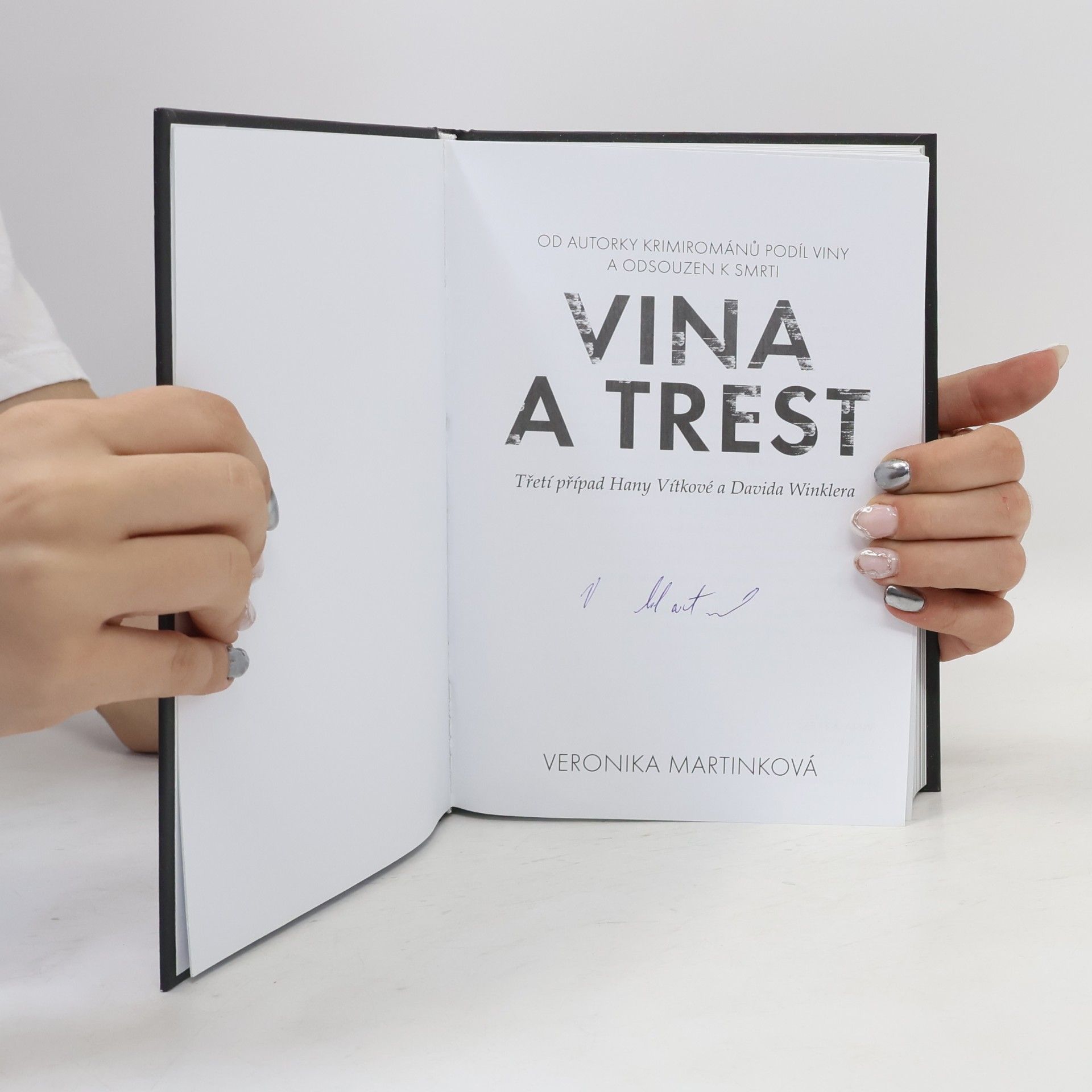 Veronika Martinková Vina a trest. Třetí případ Hany Vítkové a Davida Winklera