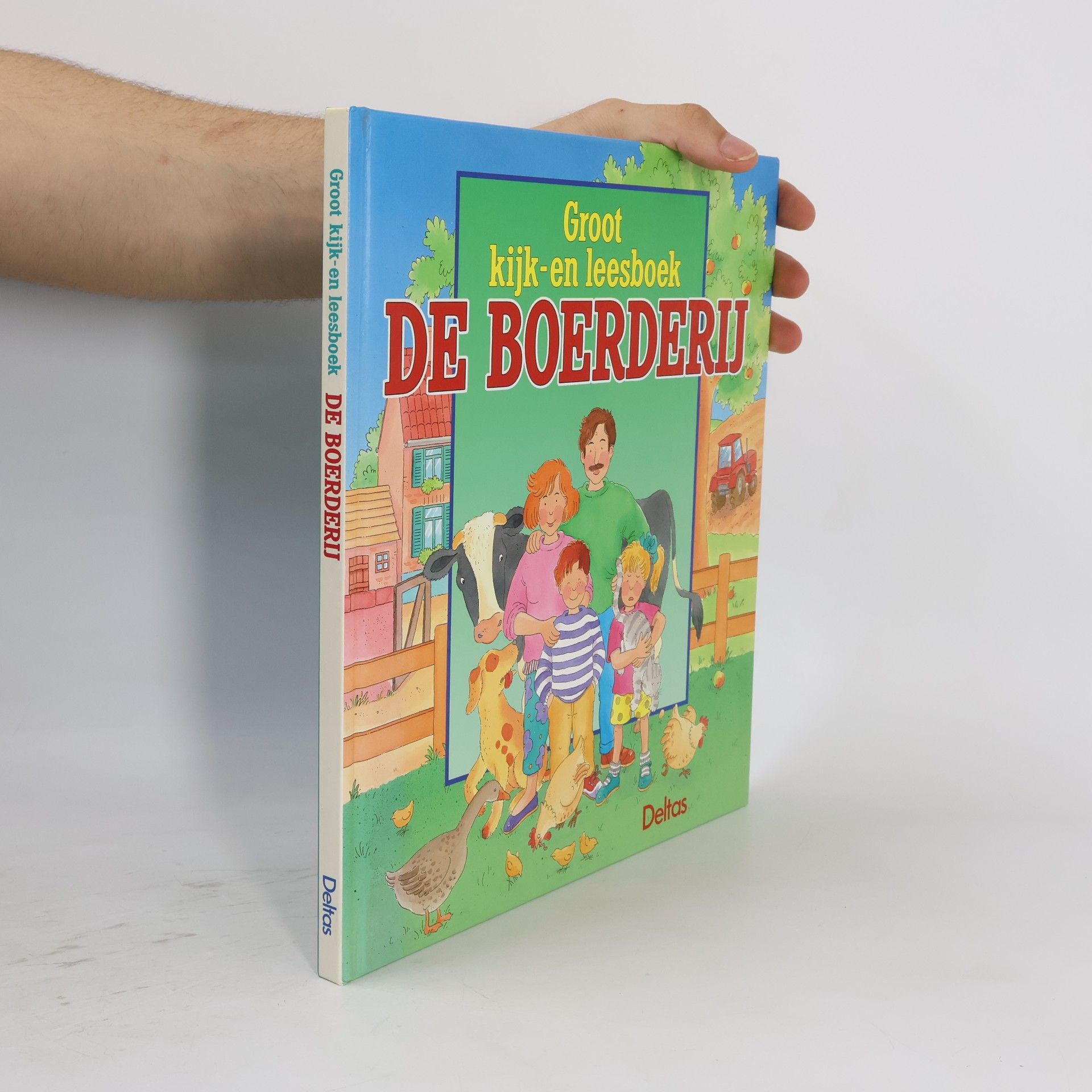 Anita Engelen Groot kijk- en leesboek de boerderij