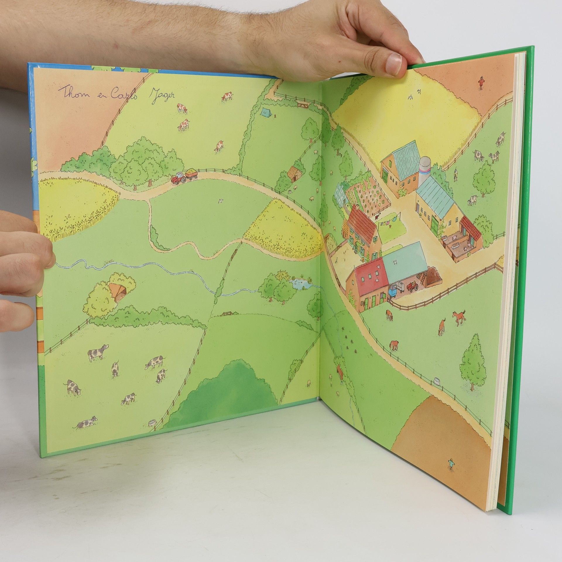 Anita Engelen Groot kijk- en leesboek de boerderij
