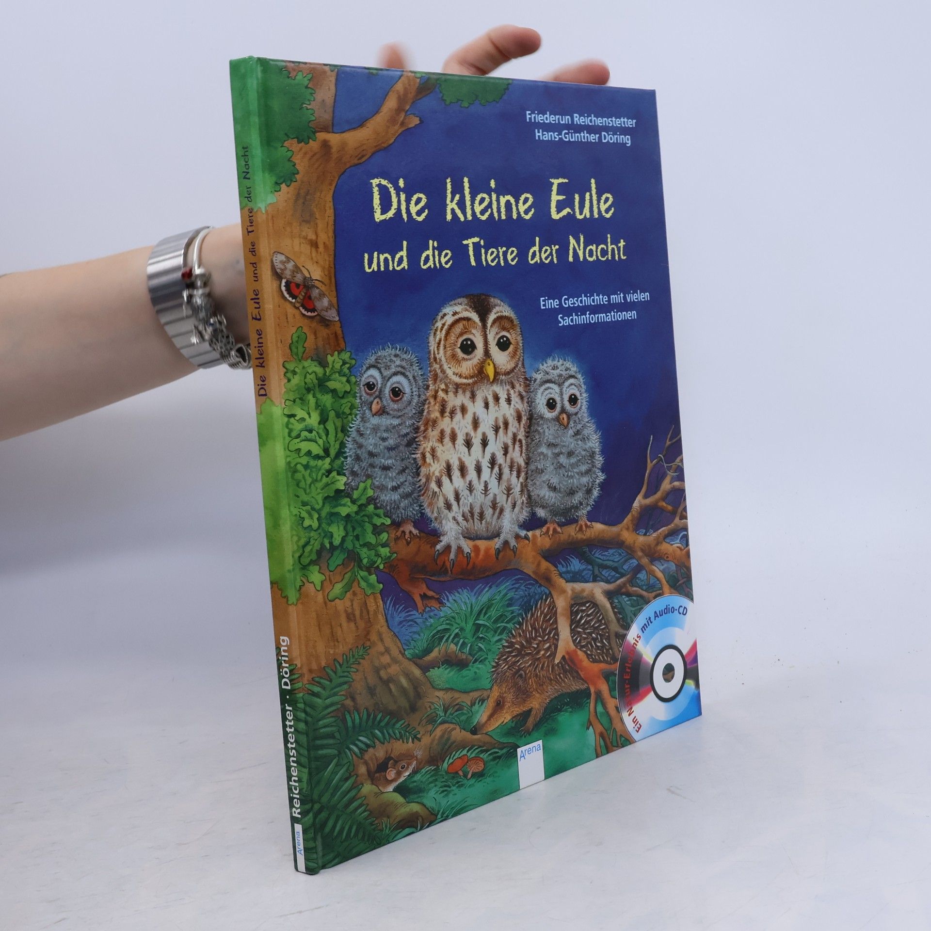 Friederun Reichenstetter Die kleine Eule und die Tiere der Nacht, m. Audio-CD