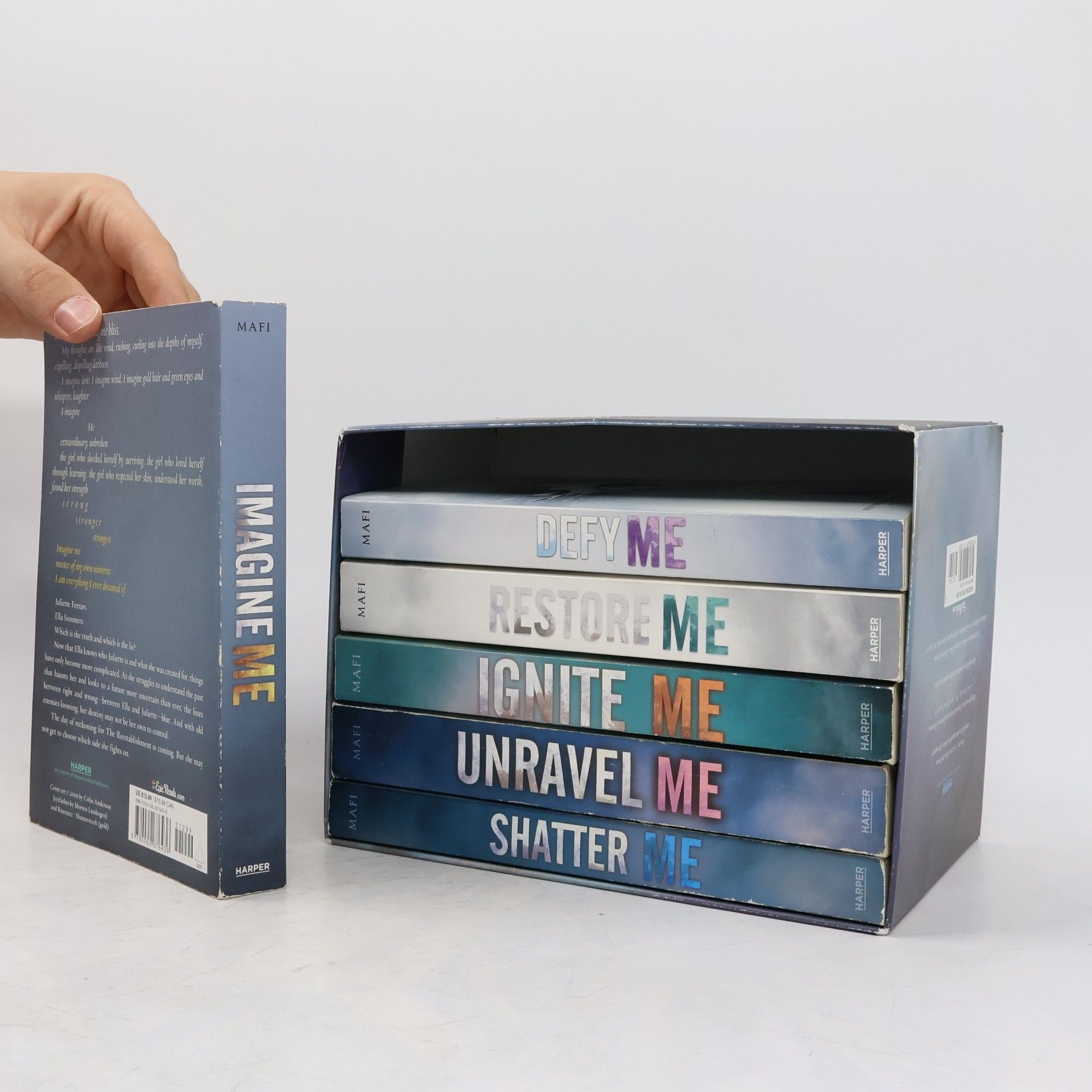 Tahereh Mafi Shatter Me Series 6 Book Box Set