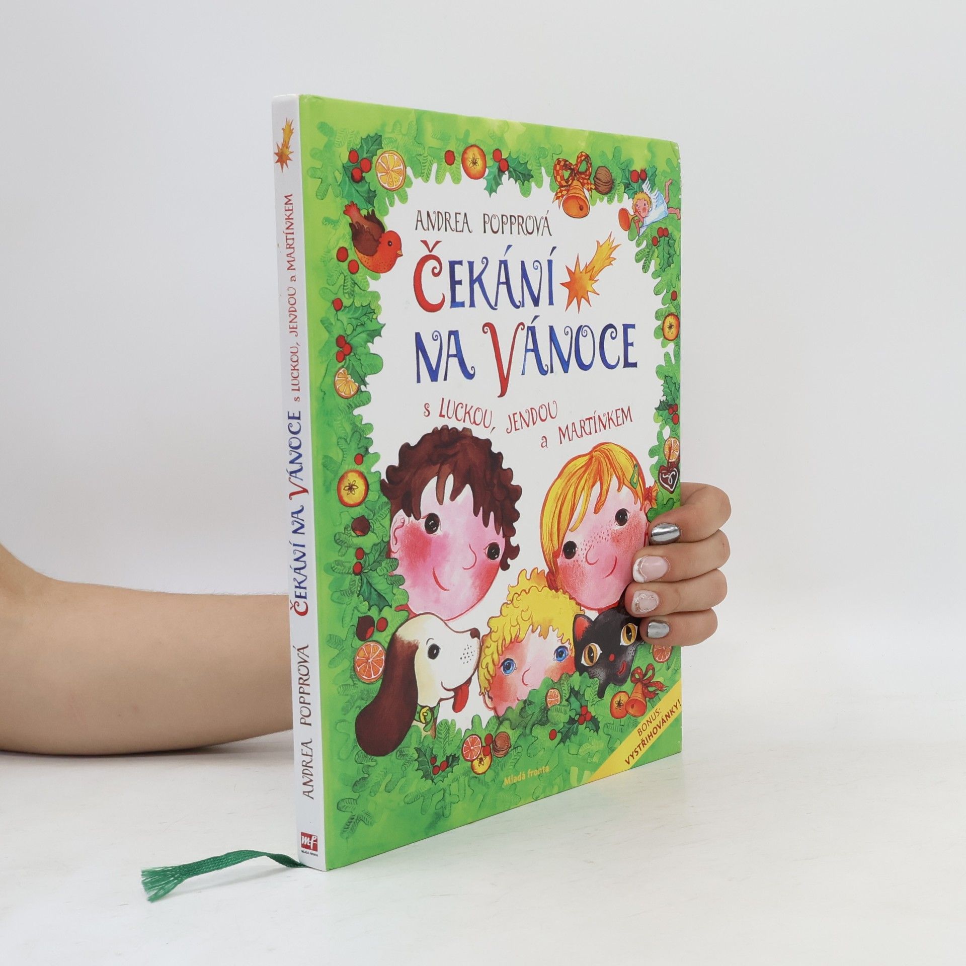 Andrea Popprová Čekání na Vánoce s Luckou, Jendou a Martínkem