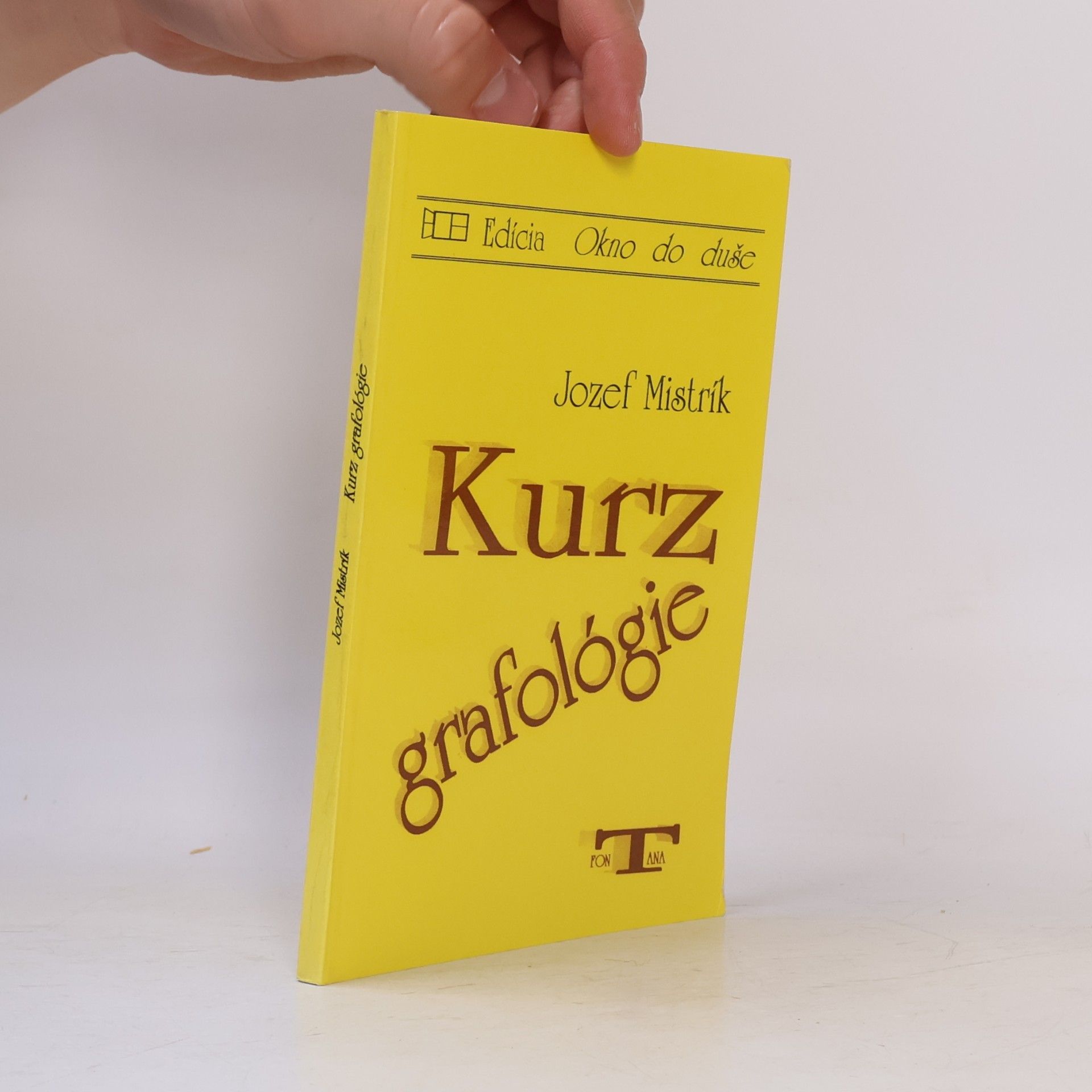 Jozef Mistrík Kurz grafológie