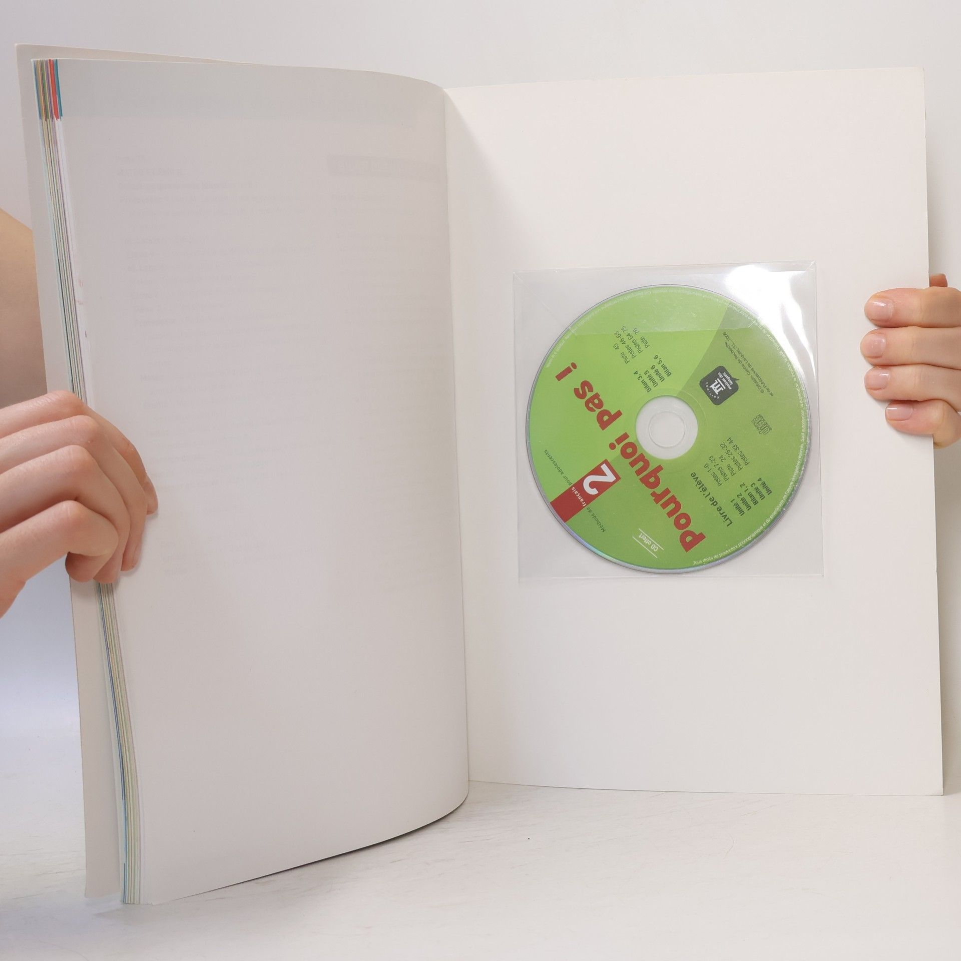 M. Bosquet Porquoi Pas! 2 Livre de l'élève + CD