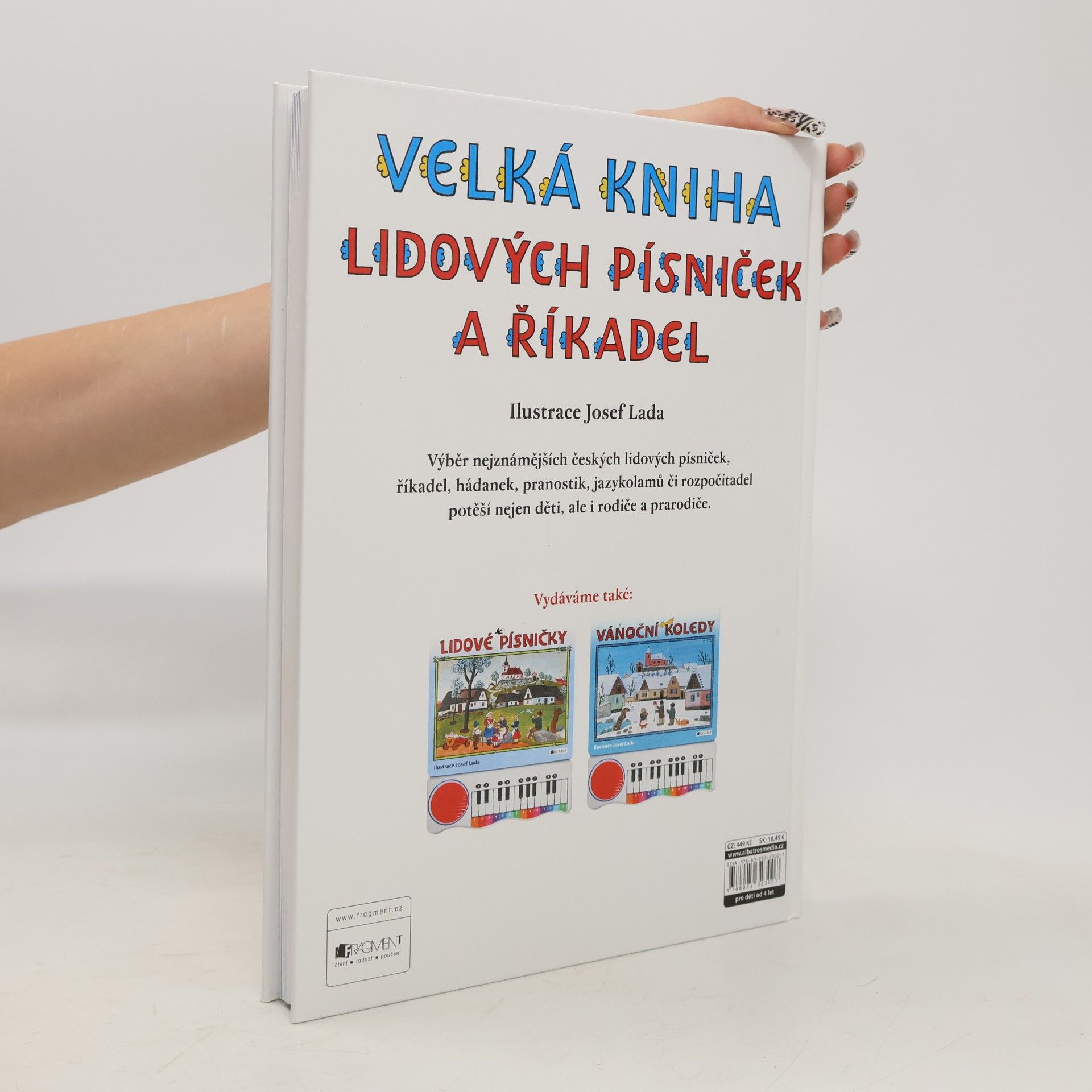 Josef Lada Velká kniha lidových písniček a říkadel