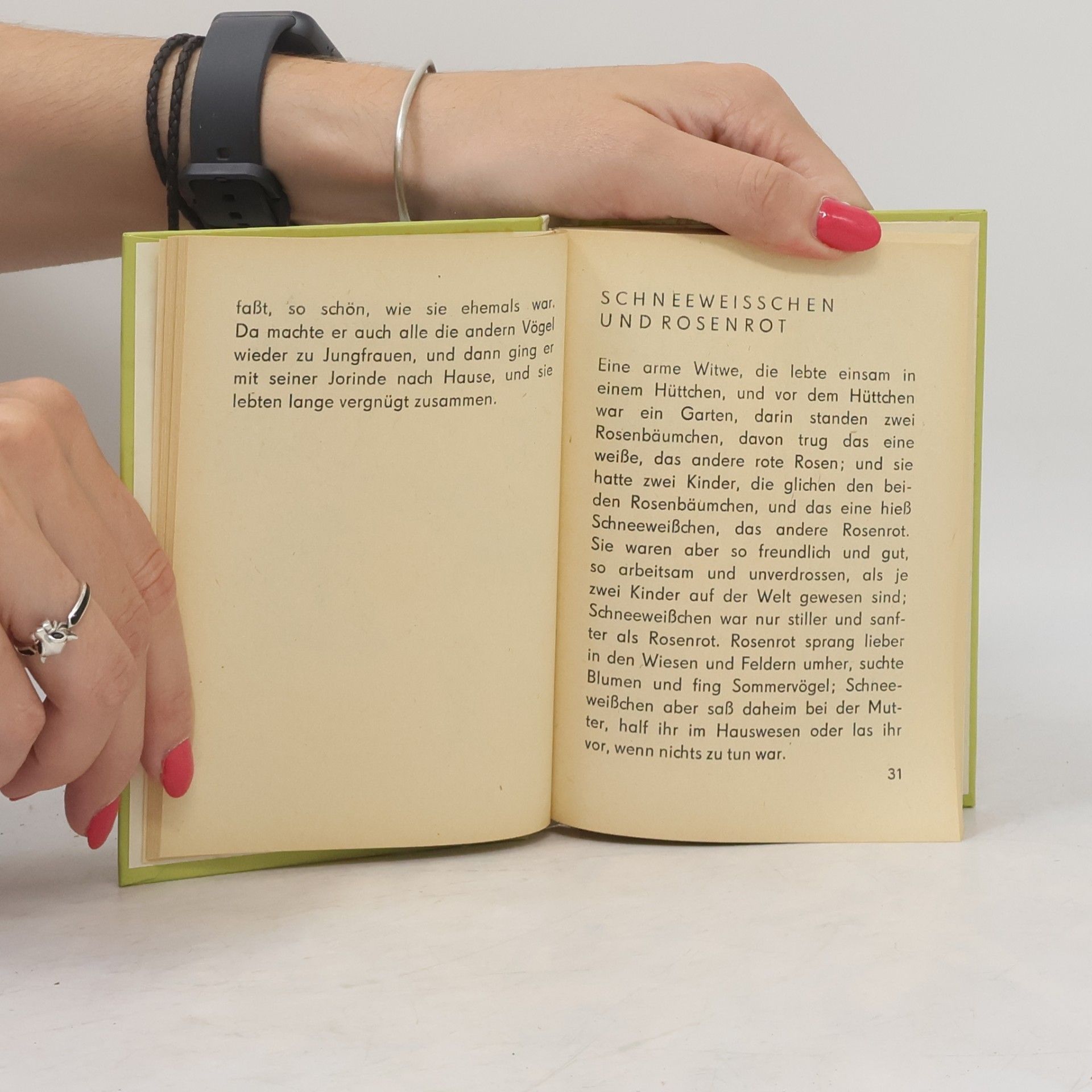 Wilhelm Grimm Mein kleines Märchenbuch