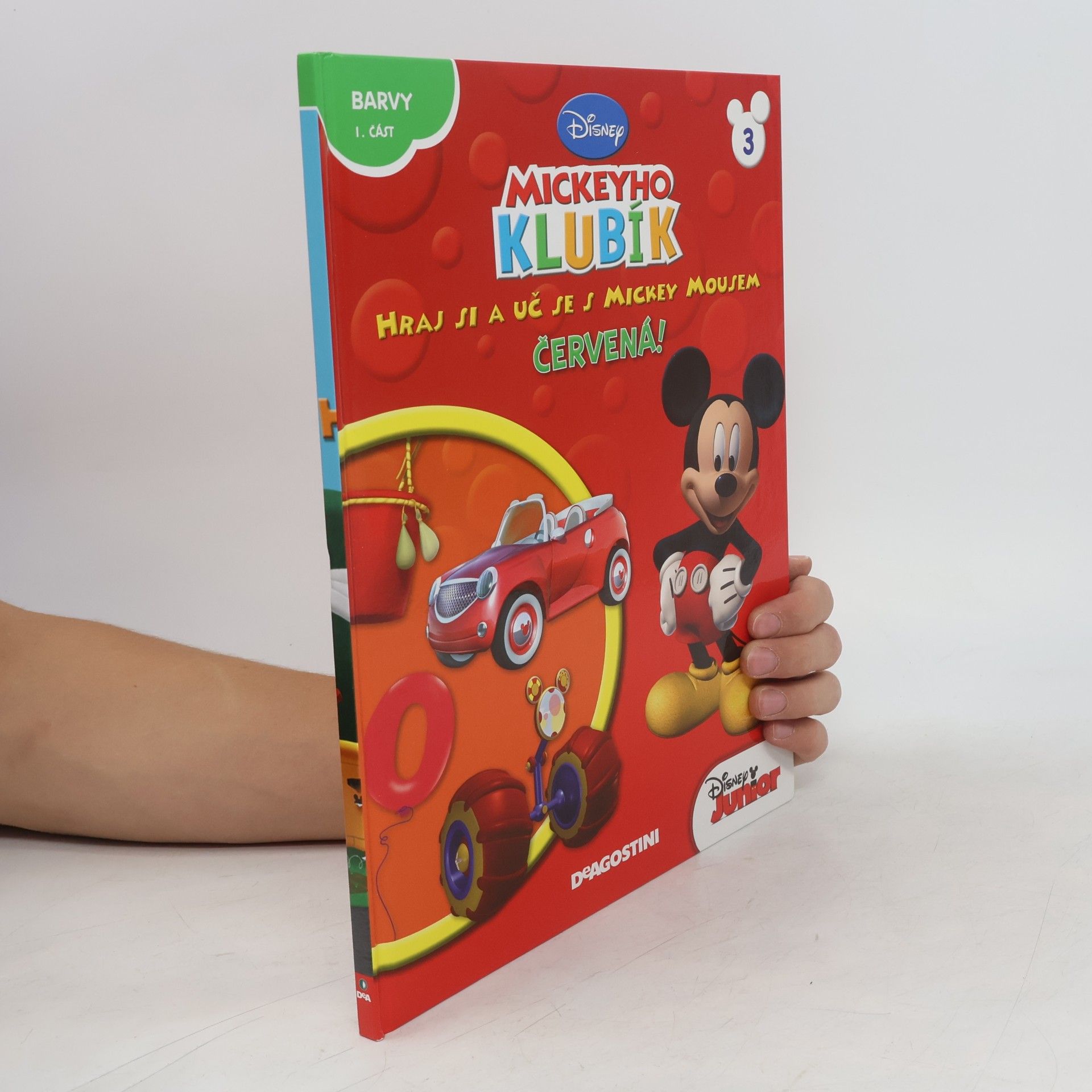 Autores varios Mickeyho Klubík. Hraj si a uč se s Mickey Mousem 3. Červená!