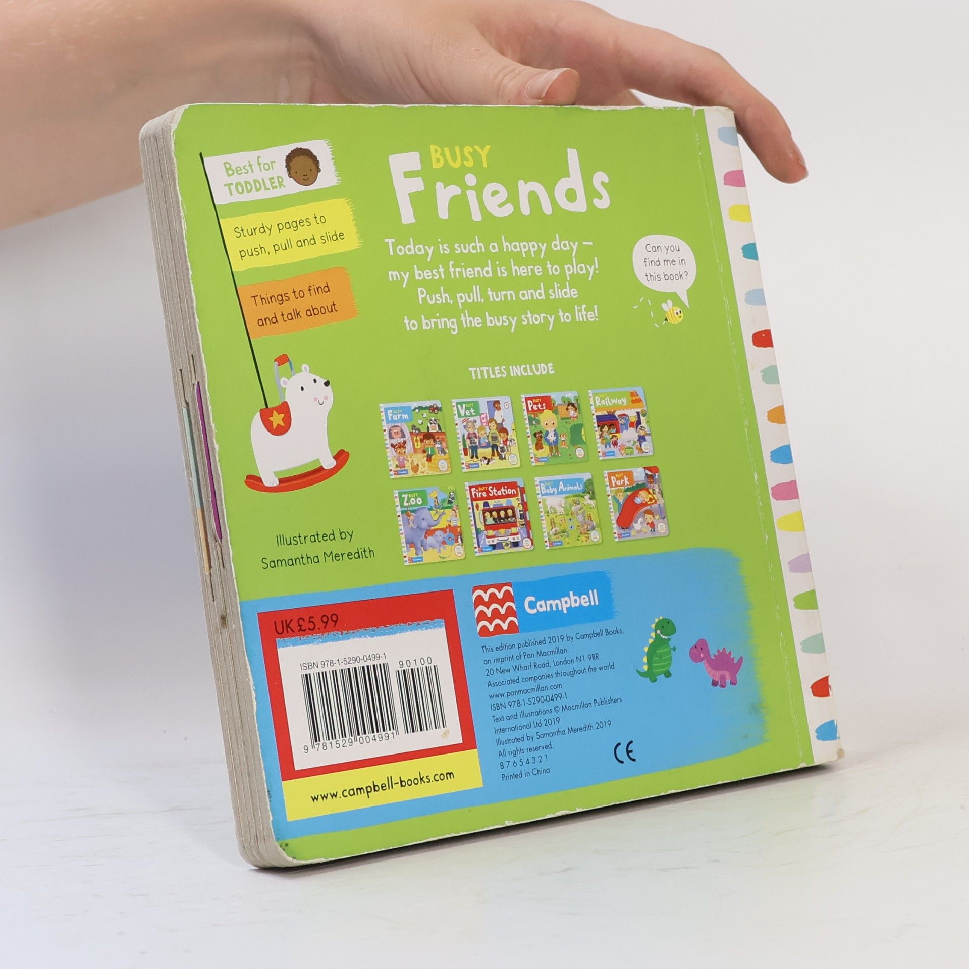 Campbell Books Campbell Busy Books - 31: Busy Friends