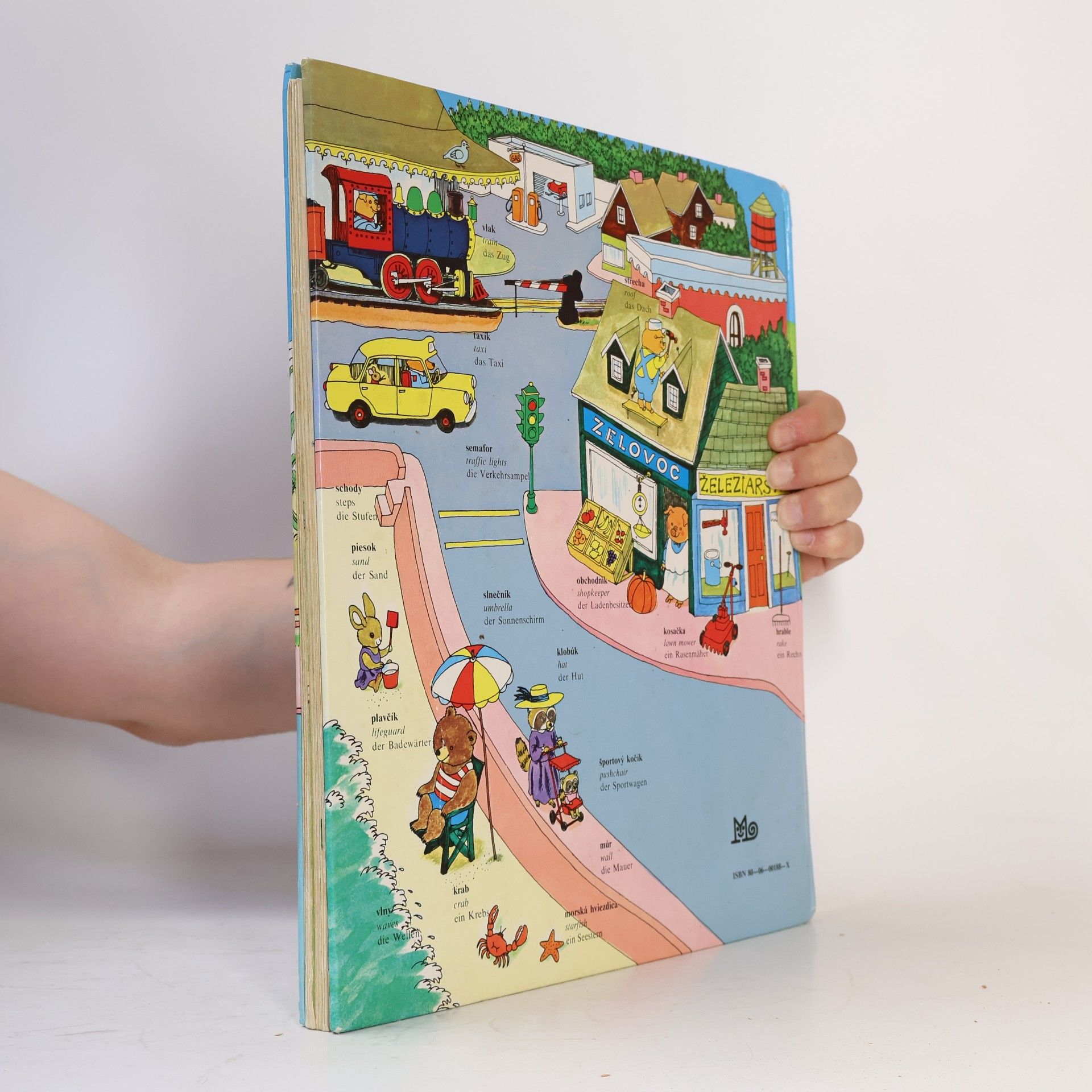 Richard Scarry Veľký obrázkový slovník. Slovensko-anglicko-nemecký